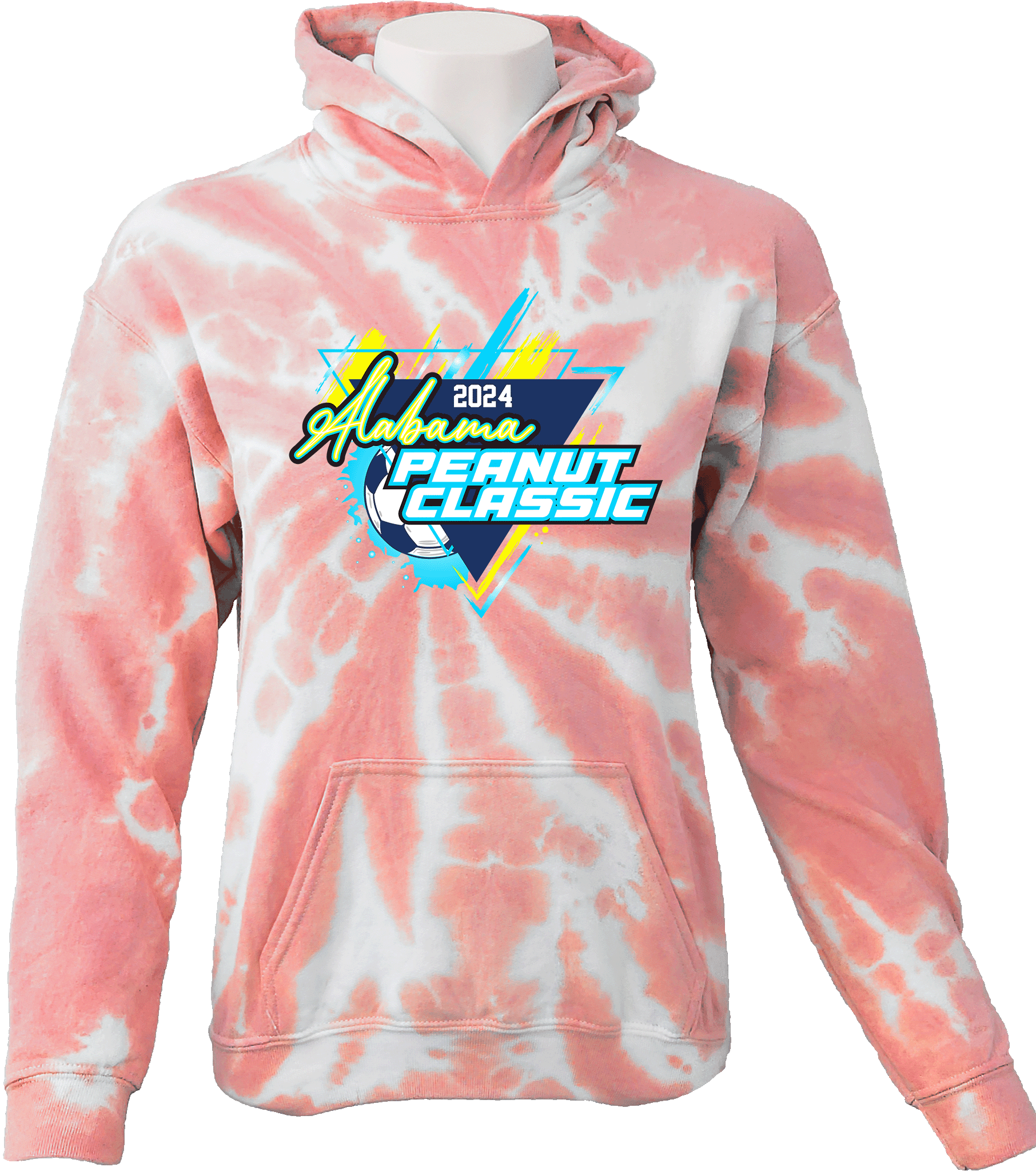 Tie-Dye Hoodies - 2024 Alabama Peanut Classic Fall