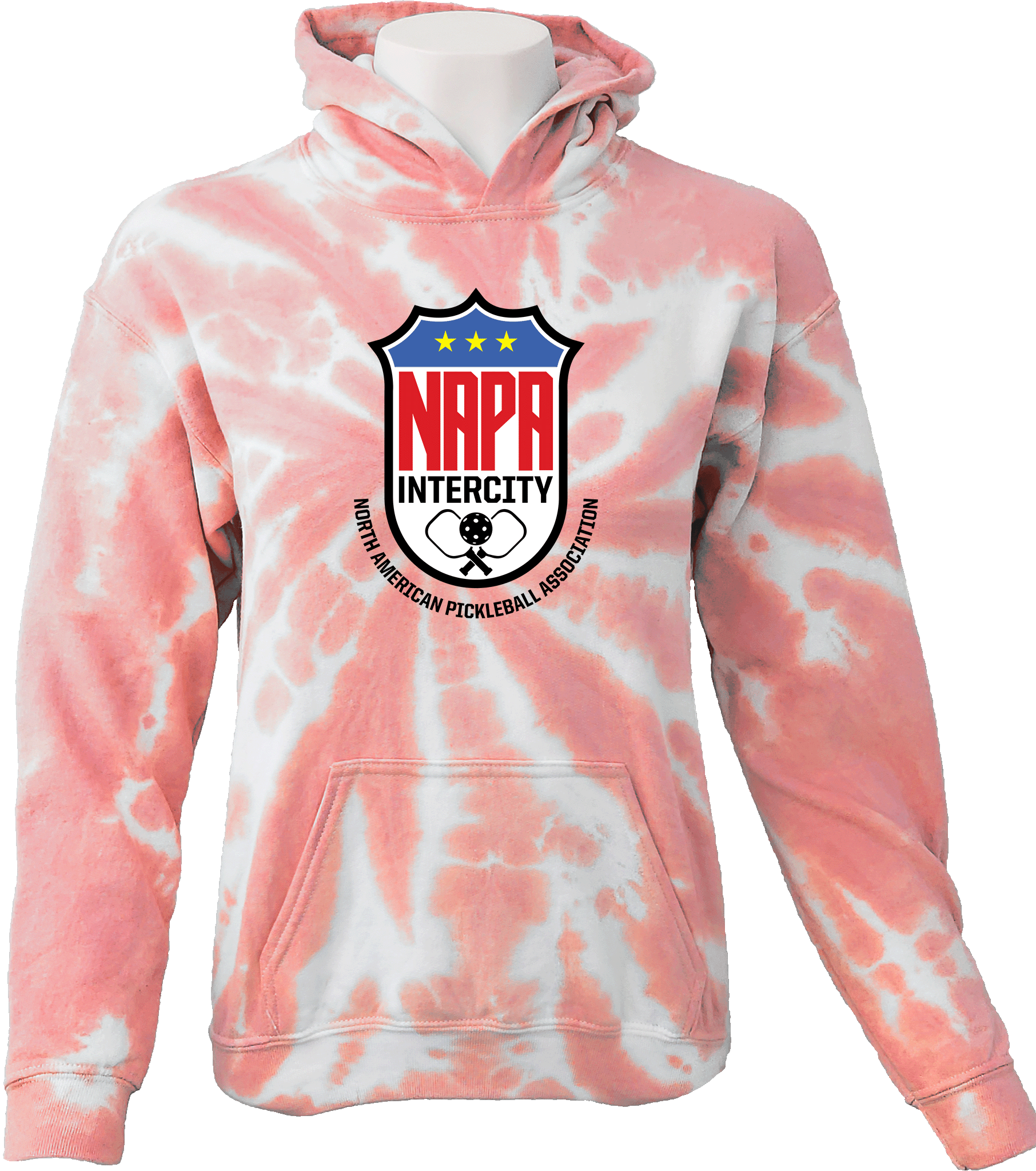 Tie-Dye Hoodies - 2024 35th Naba Intercity Basketball and Volleyball Tournament Pickleball