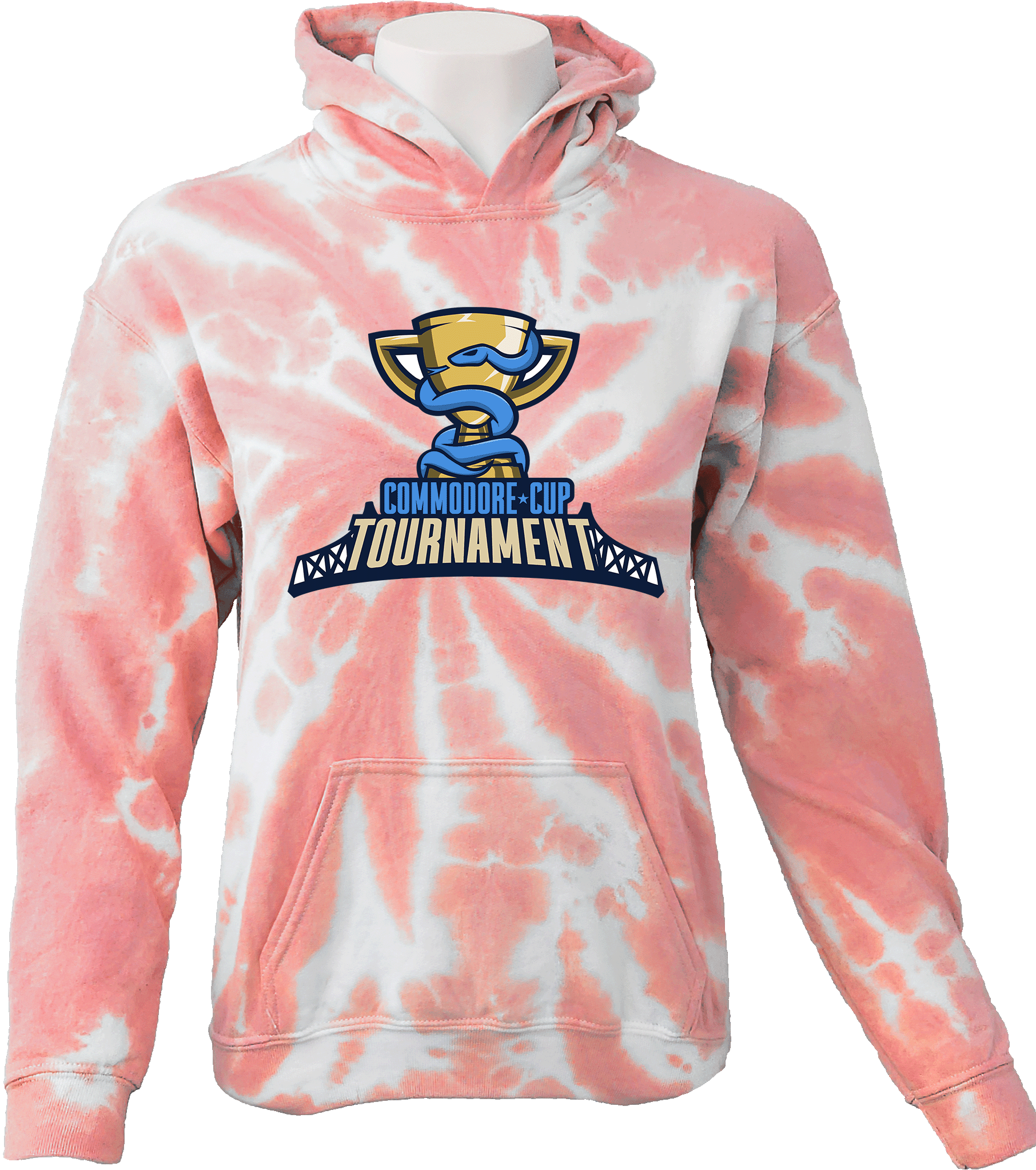 Tie-Dye Hoodies - 2024 Commodore Cup