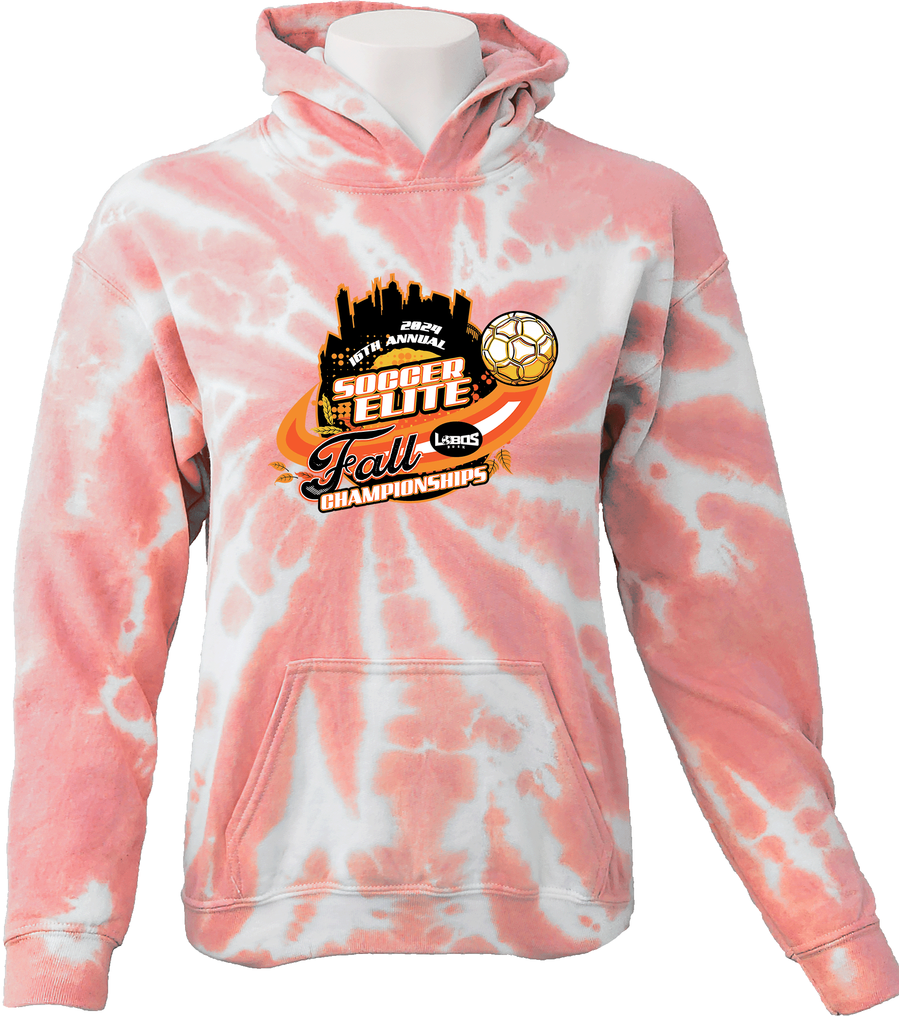 Tie-Dye Hoodies - 2024 16th Annual Soccer Elite Fall Championships