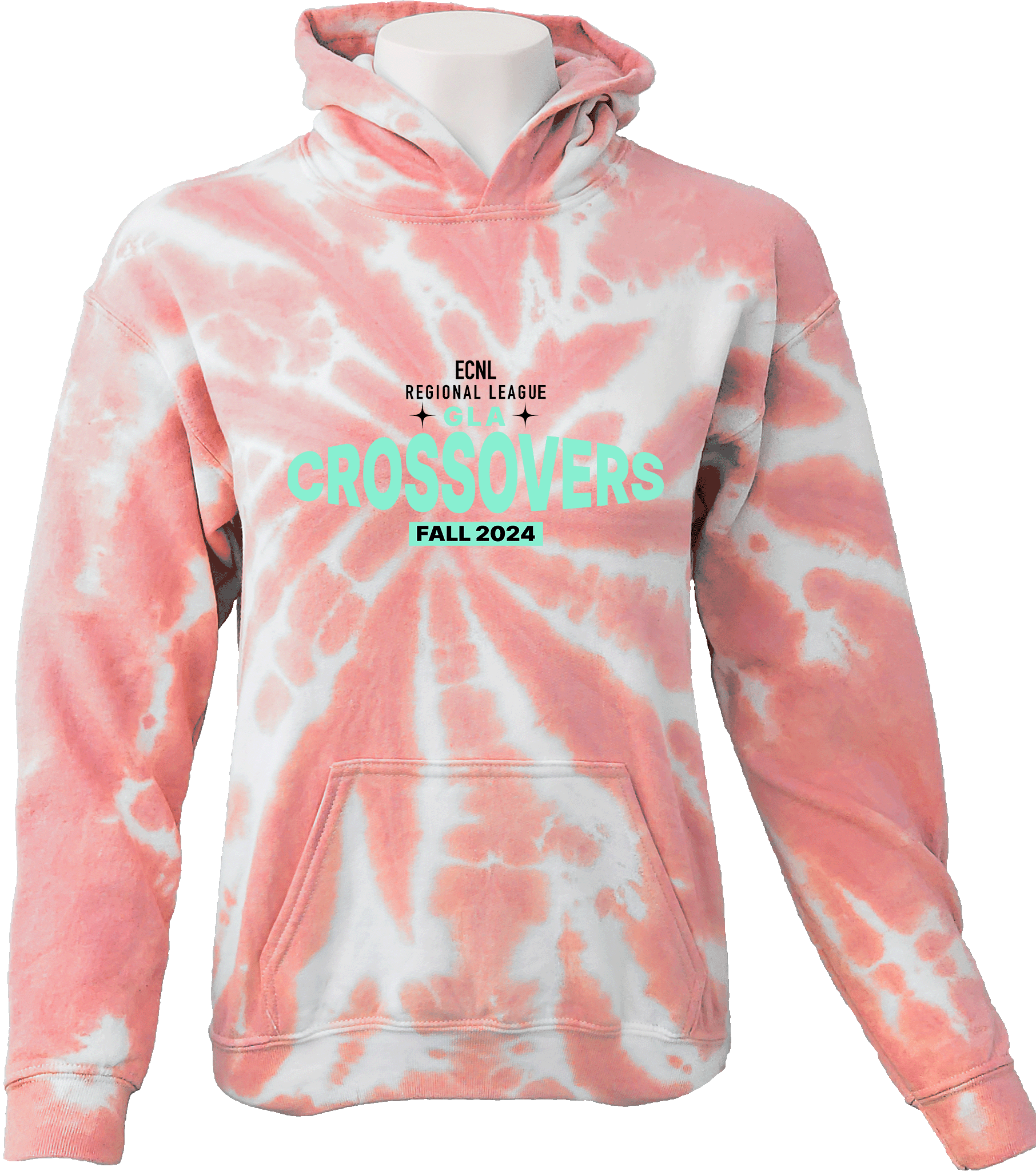 Tie-Dye Hoodies - 2024 ECNL-RL Crossover