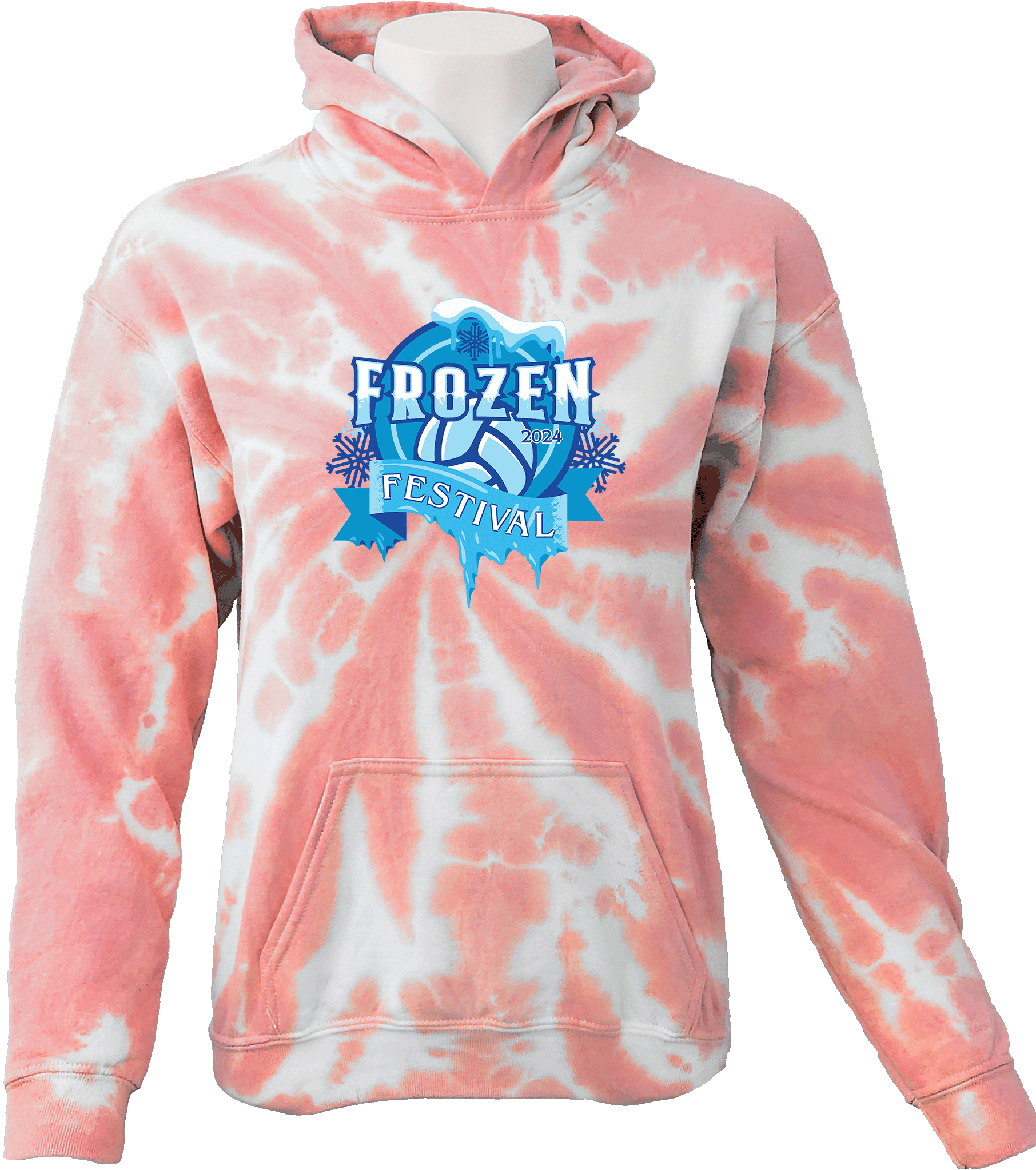 Tie-Dye Hoodies - 2024 Frozen Festival