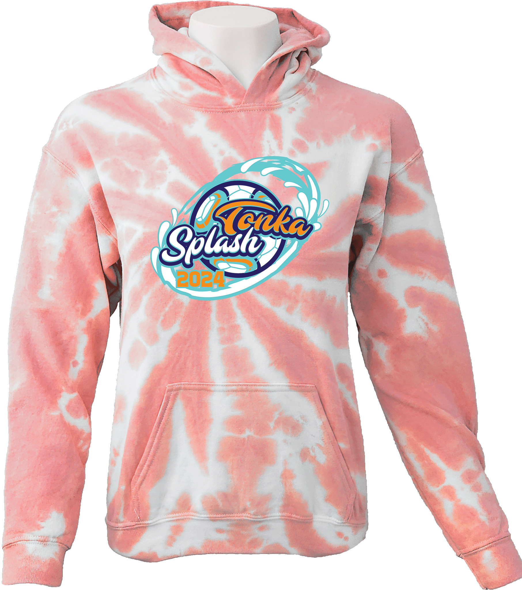 Tie-Dye Hoodies - 2024 Tonka Splash