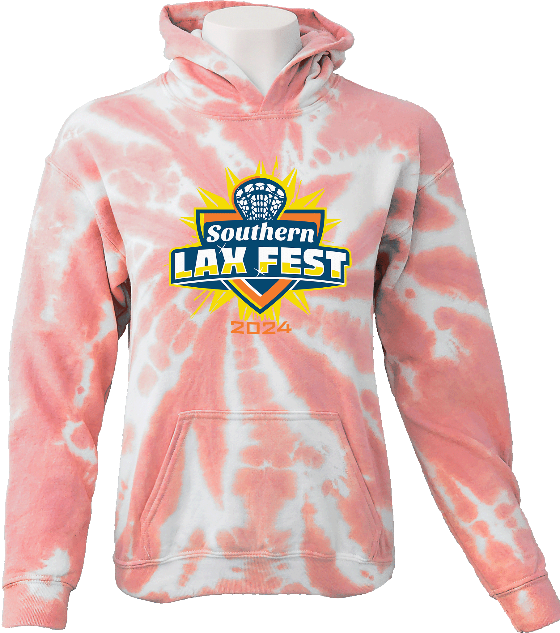 Tie-Dye Hoodies - 2024 Southern Lax Fest