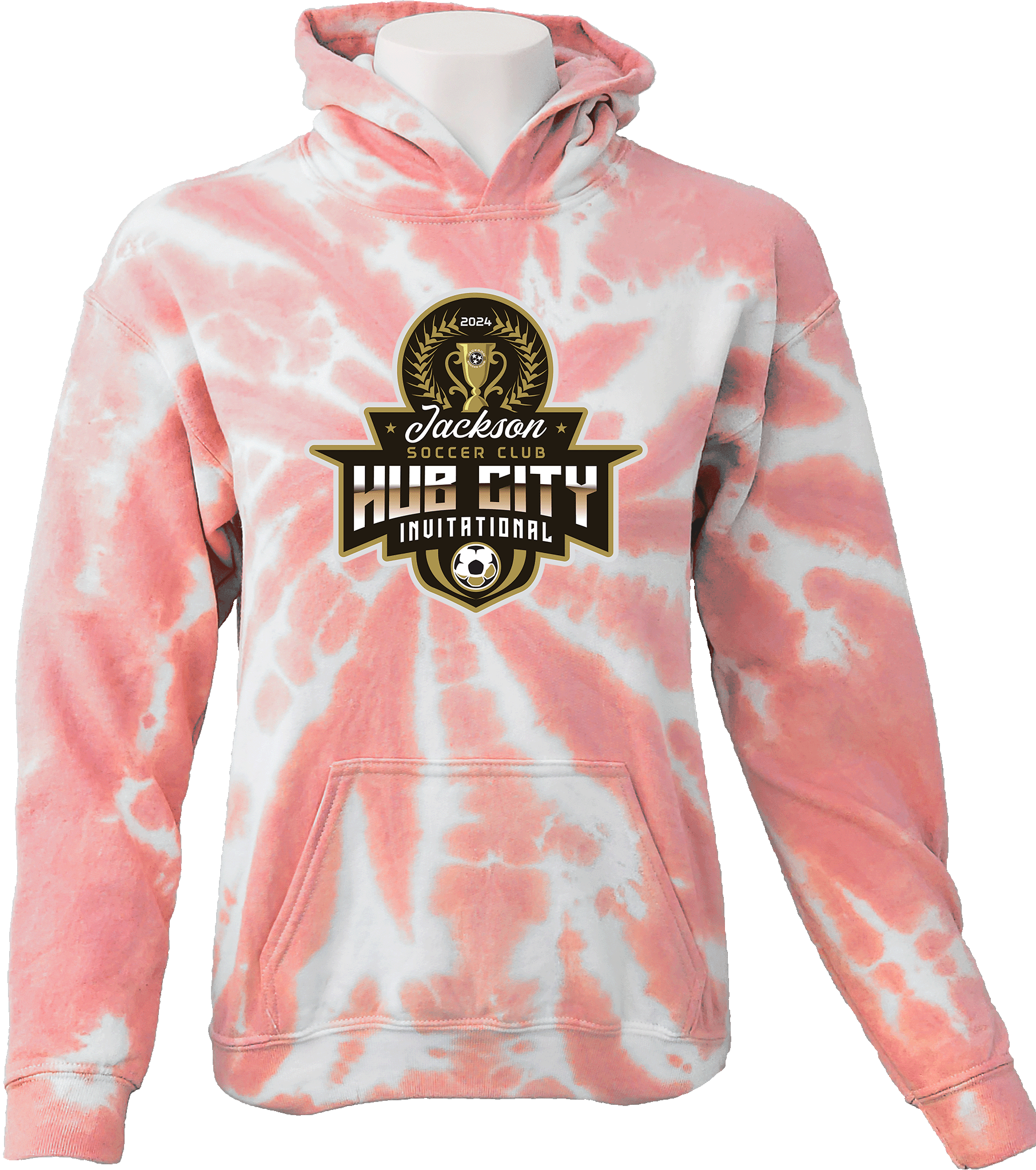 Tie-Dye Hoodies - 2024 Hub City Invitational