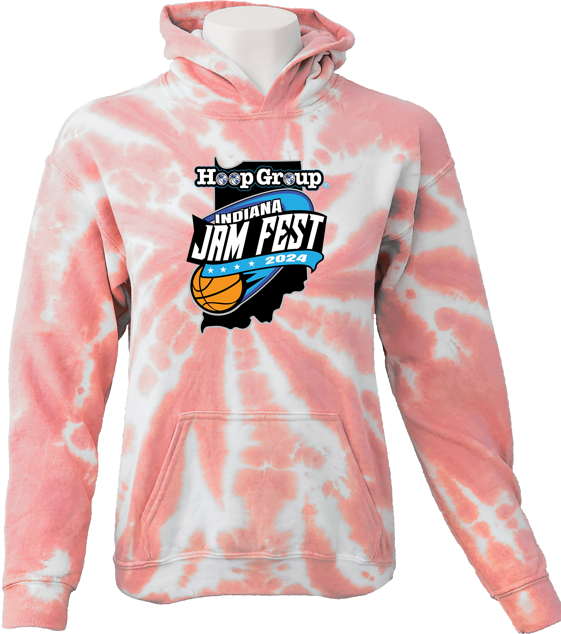 Tie-Dye Hoodies - 2024 Indiana Jam Fest