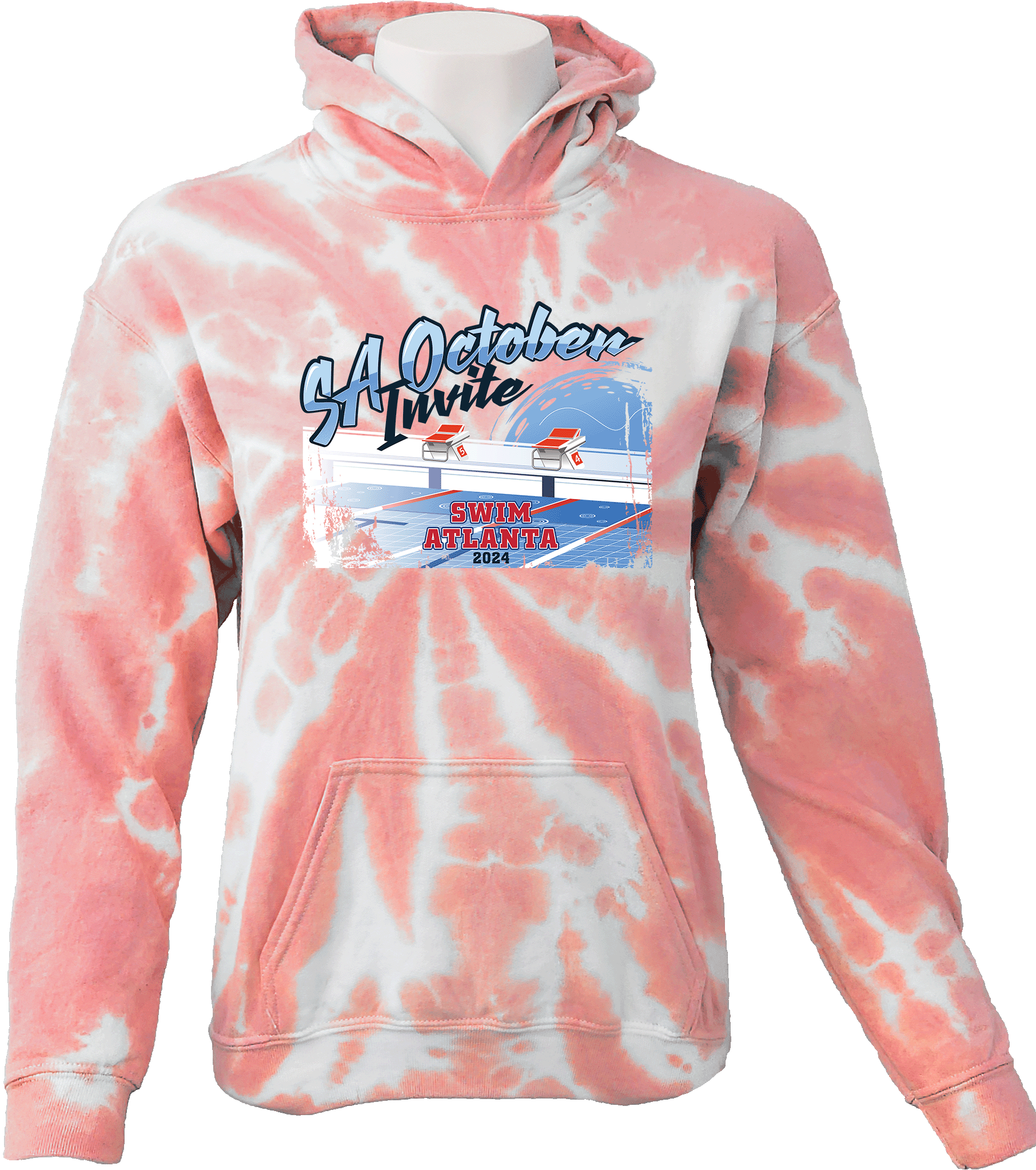 Tie-Dye Hoodies - 2024 Swim Atlanta October Invite