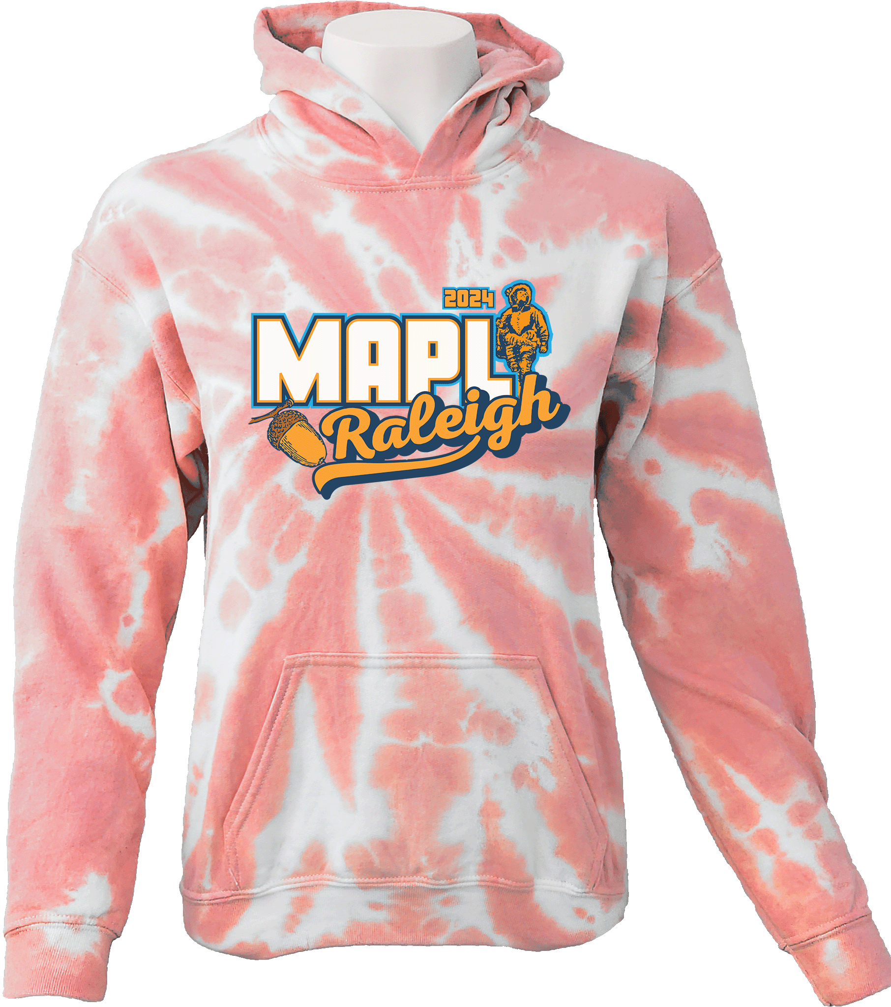 Tie-Dye Hoodies - 2024 MAPL Raleigh