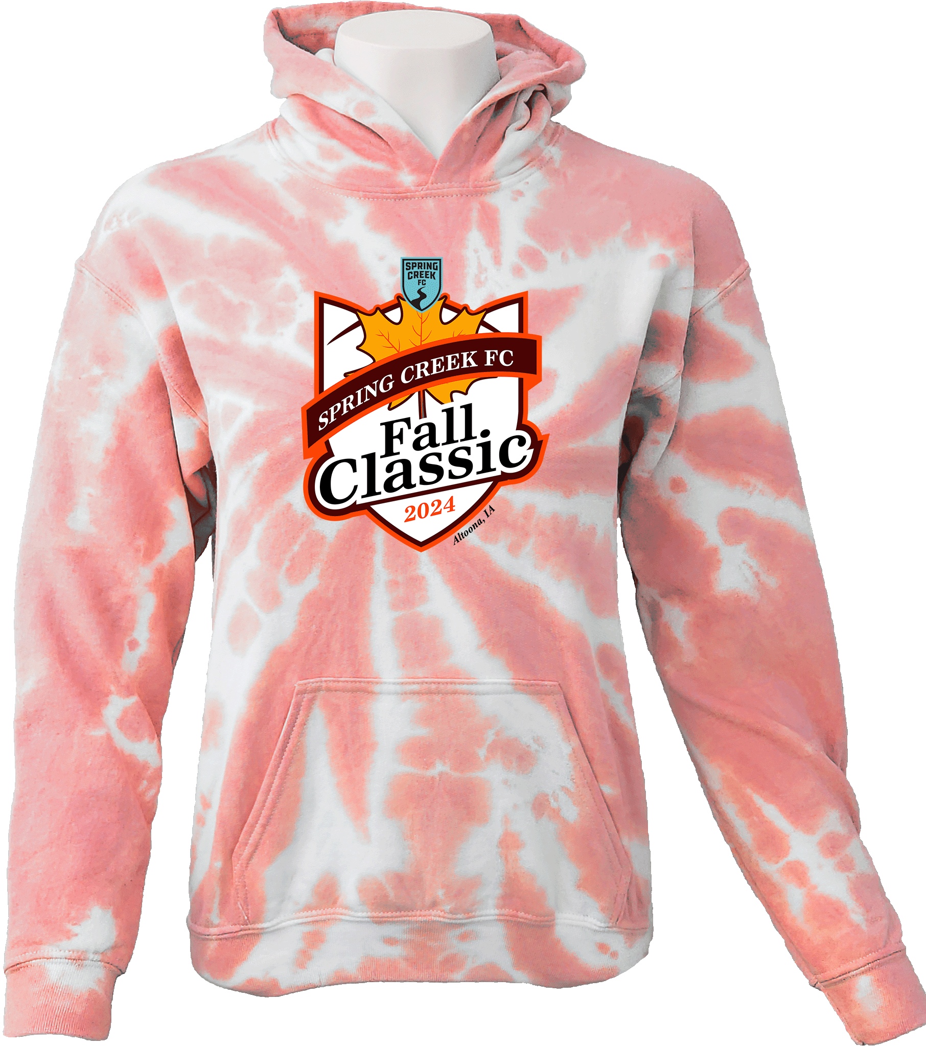 Tie-Dye Hoodies - 2024 Spring Creek FC Fall Classic