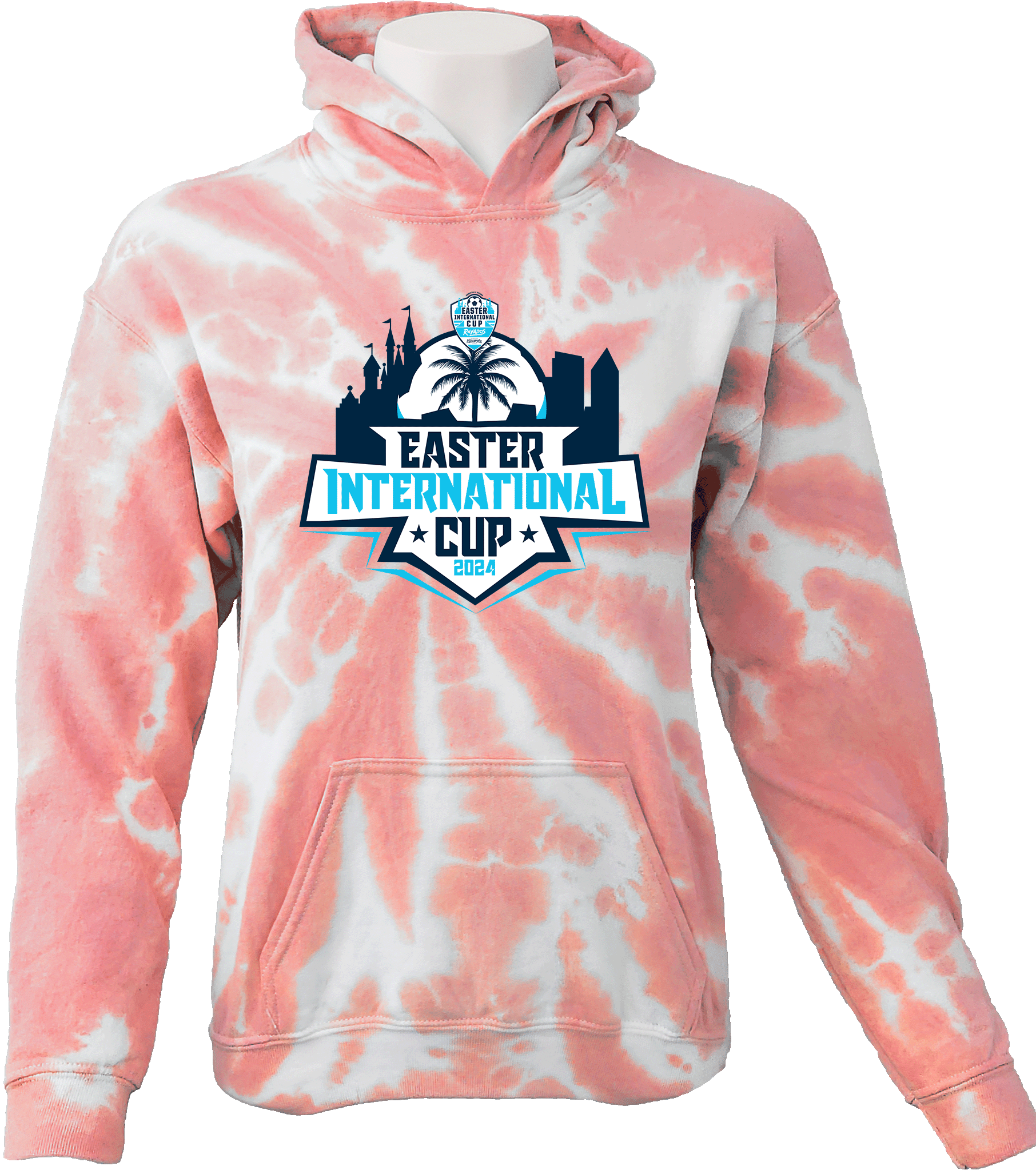 Tie-Dye Hoodies - 2024 Easter International Cup