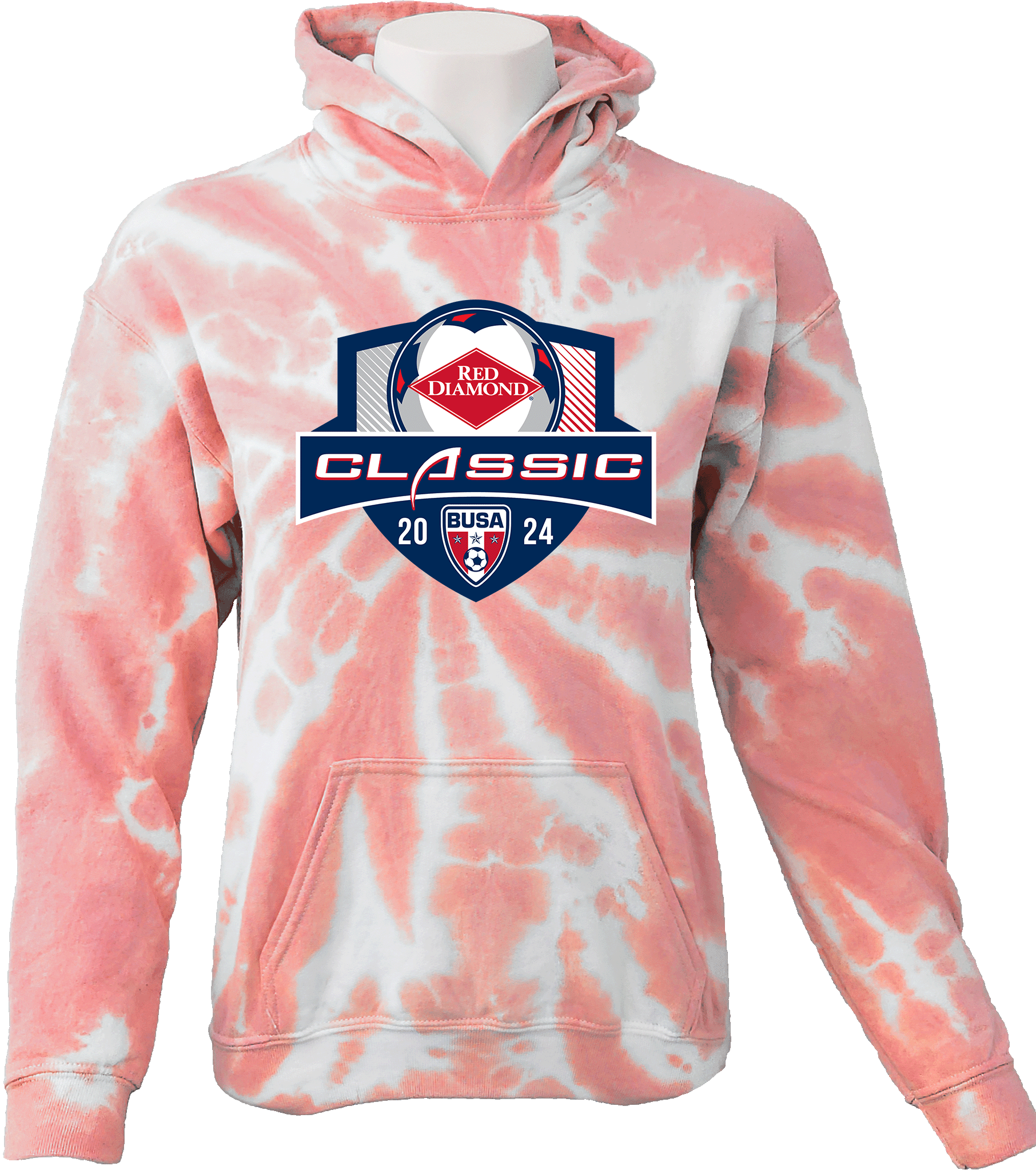 Tie-Dye Hoodies - 2024 Red Diamond Classic