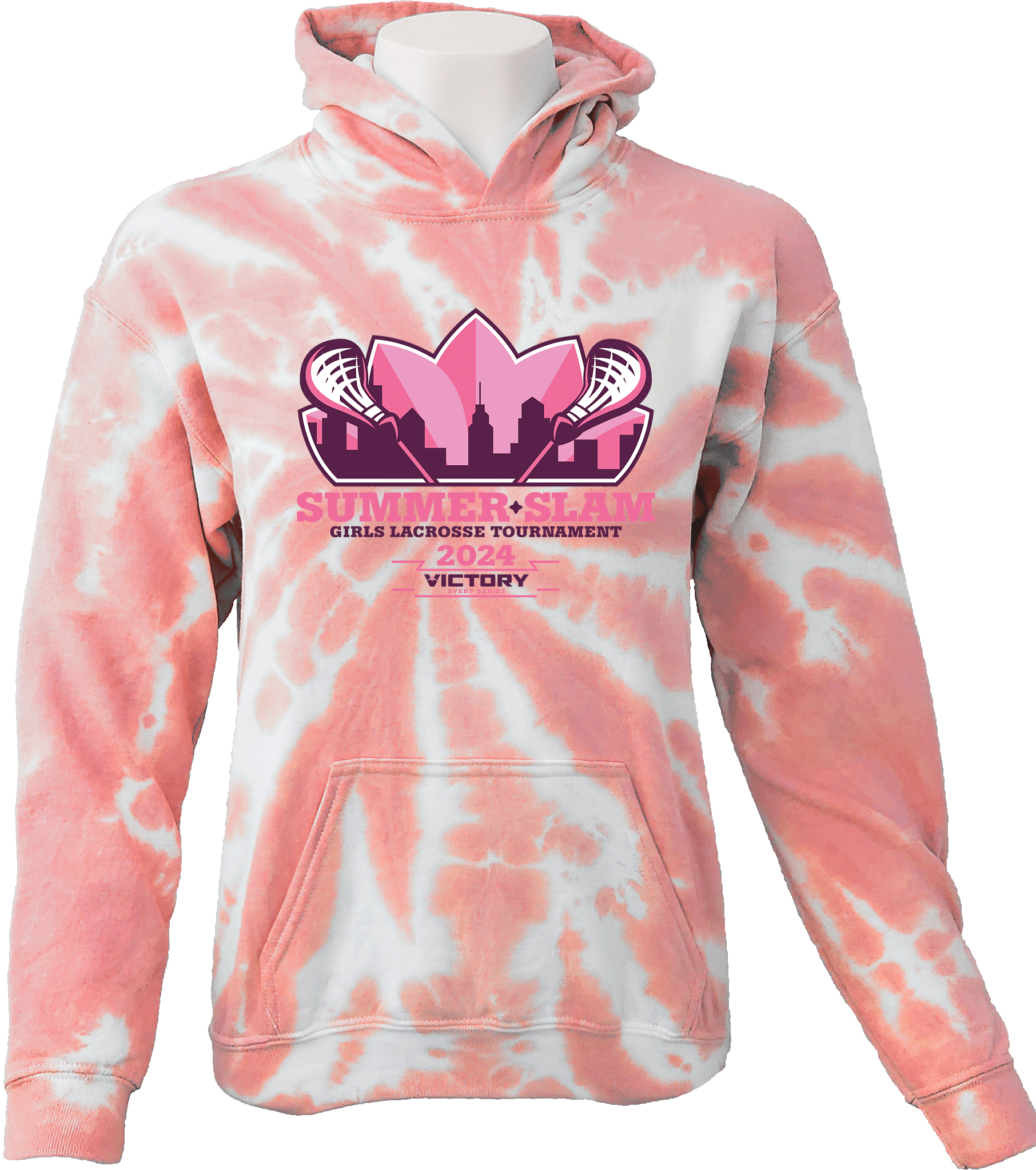 Tie-Dye Hoodies - 2024 Girls Summer Slam