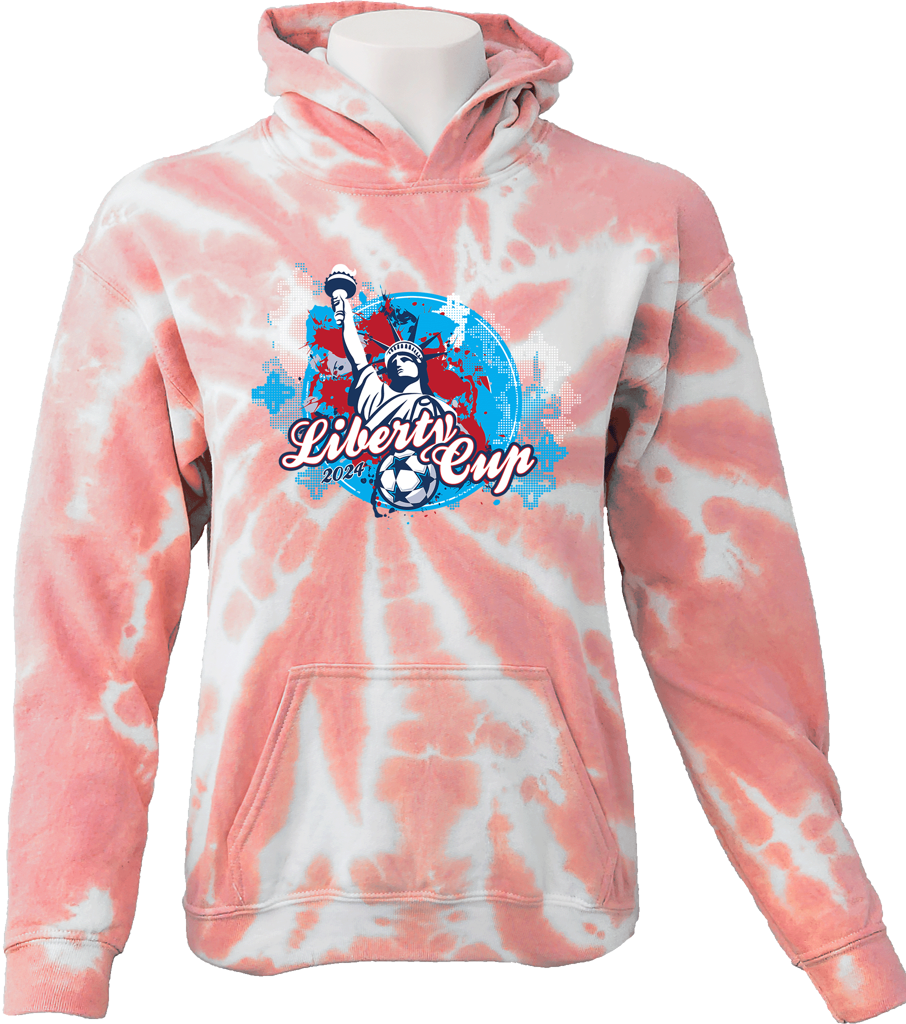 Tie-Dye Hoodies - 2024 Liberty Cup