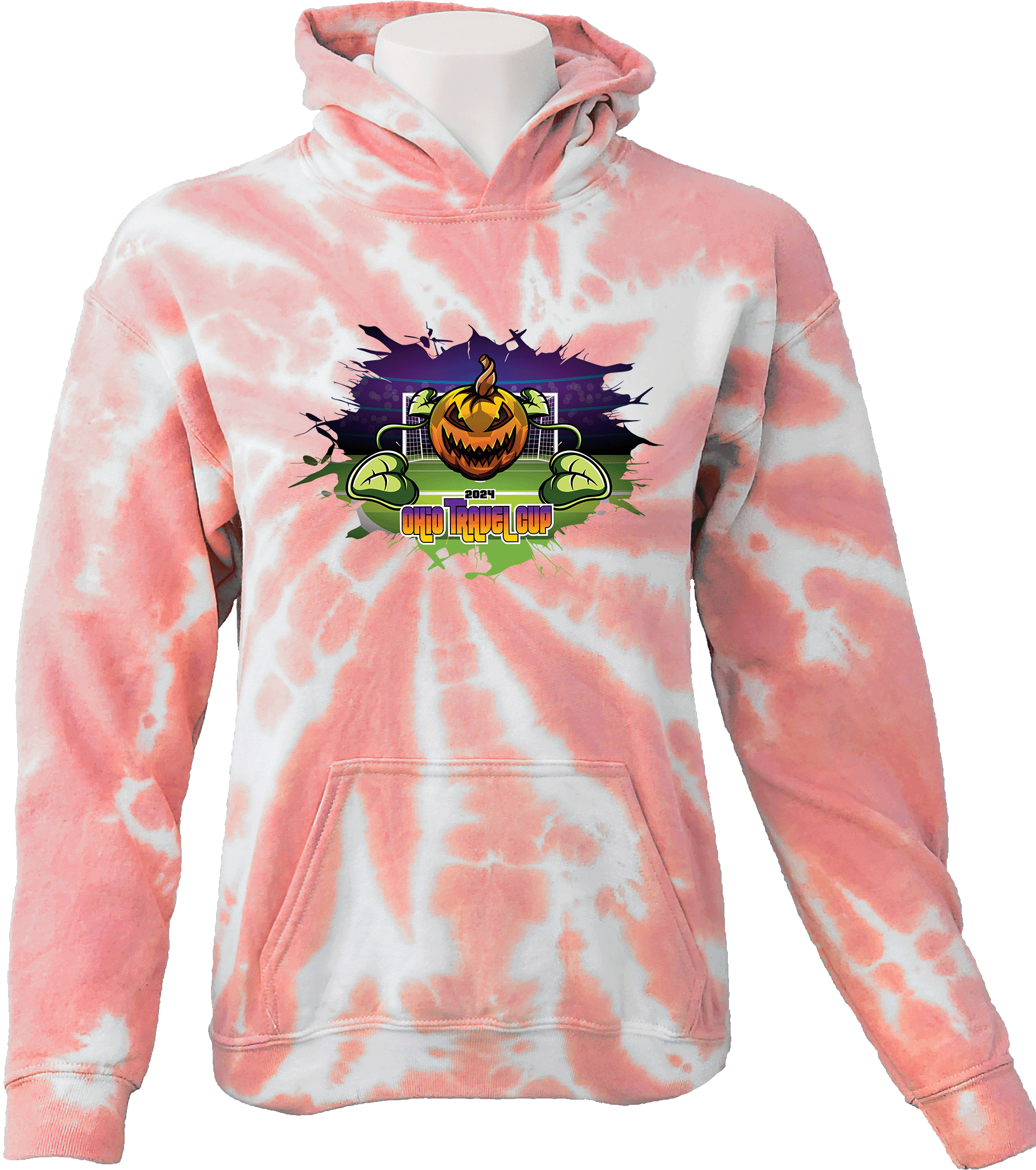 Tie-Dye Hoodies - 2024 Ohio Travel Cup