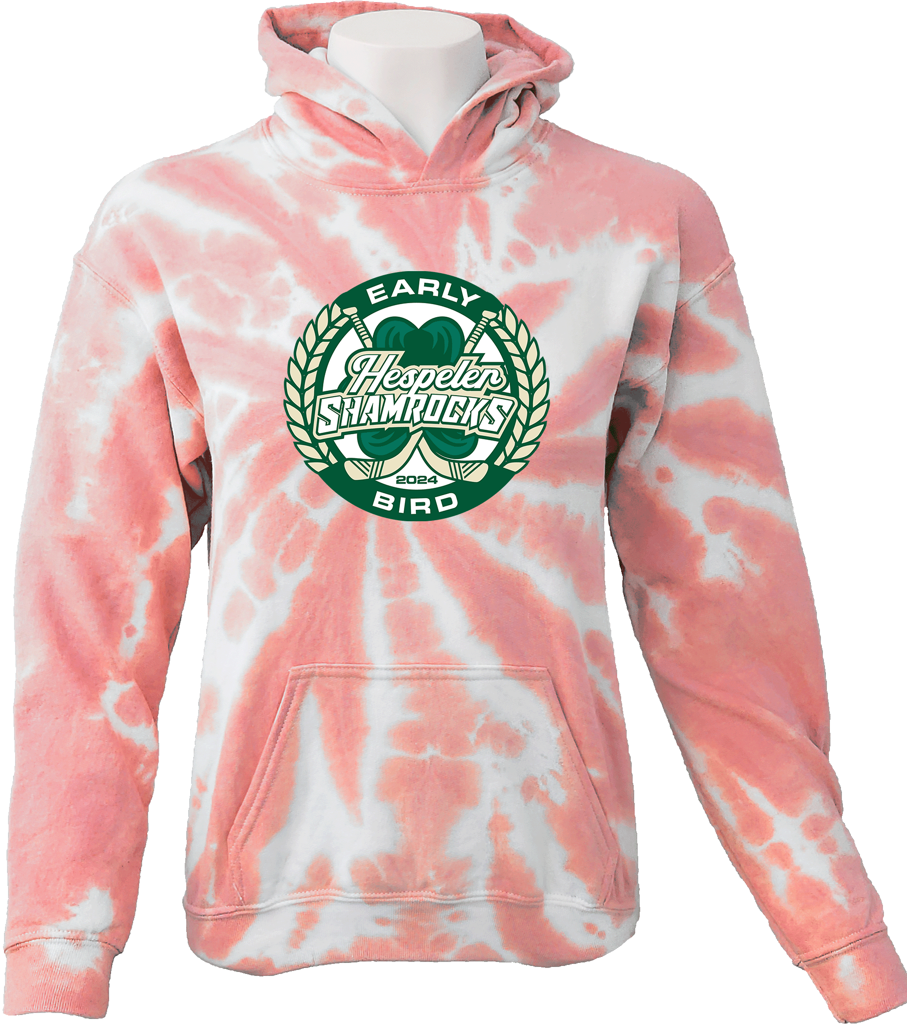 Tie-Dye Hoodies - 2024 Hespeler Shamrocks Early Bird