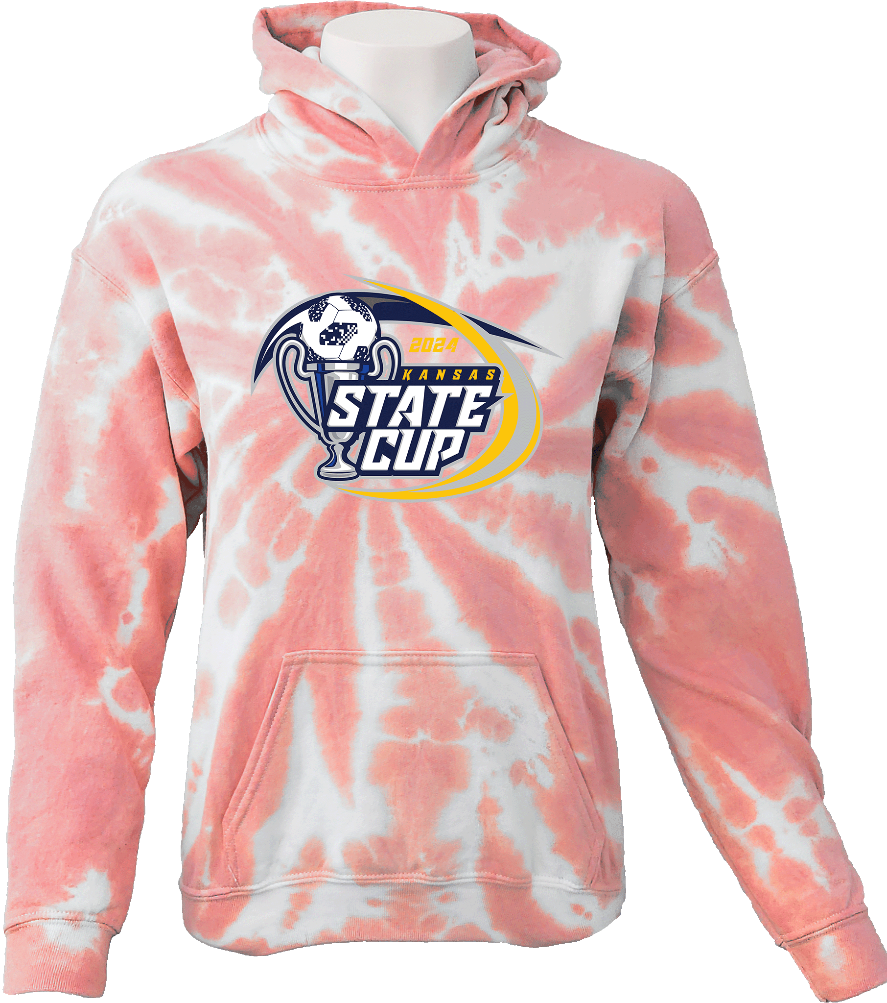 Tie-Dye Hoodies - 2024 USYS KS State Cup