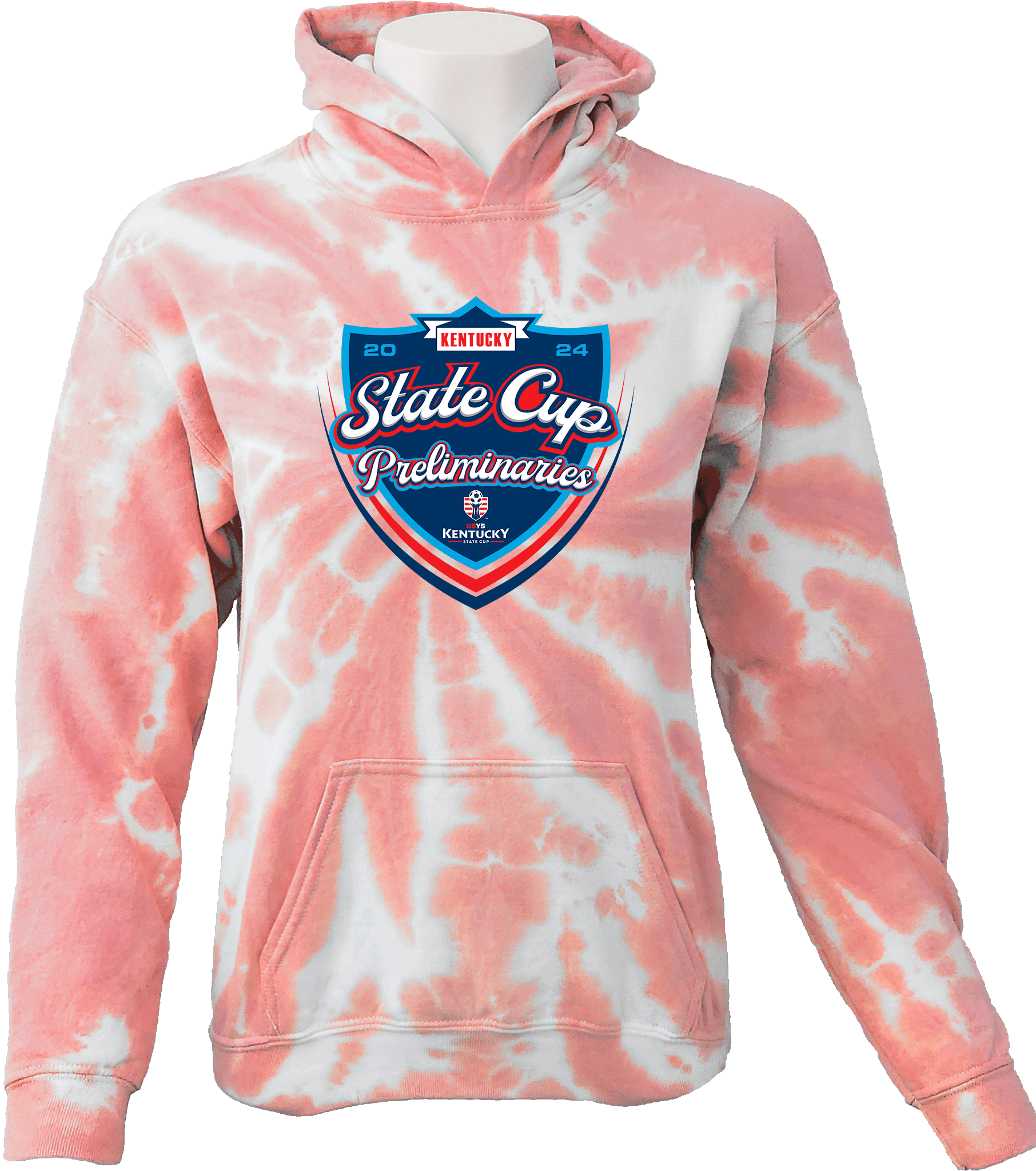 Tie-Dye Hoodies - 2024 USYS KY State Cup Preliminaries