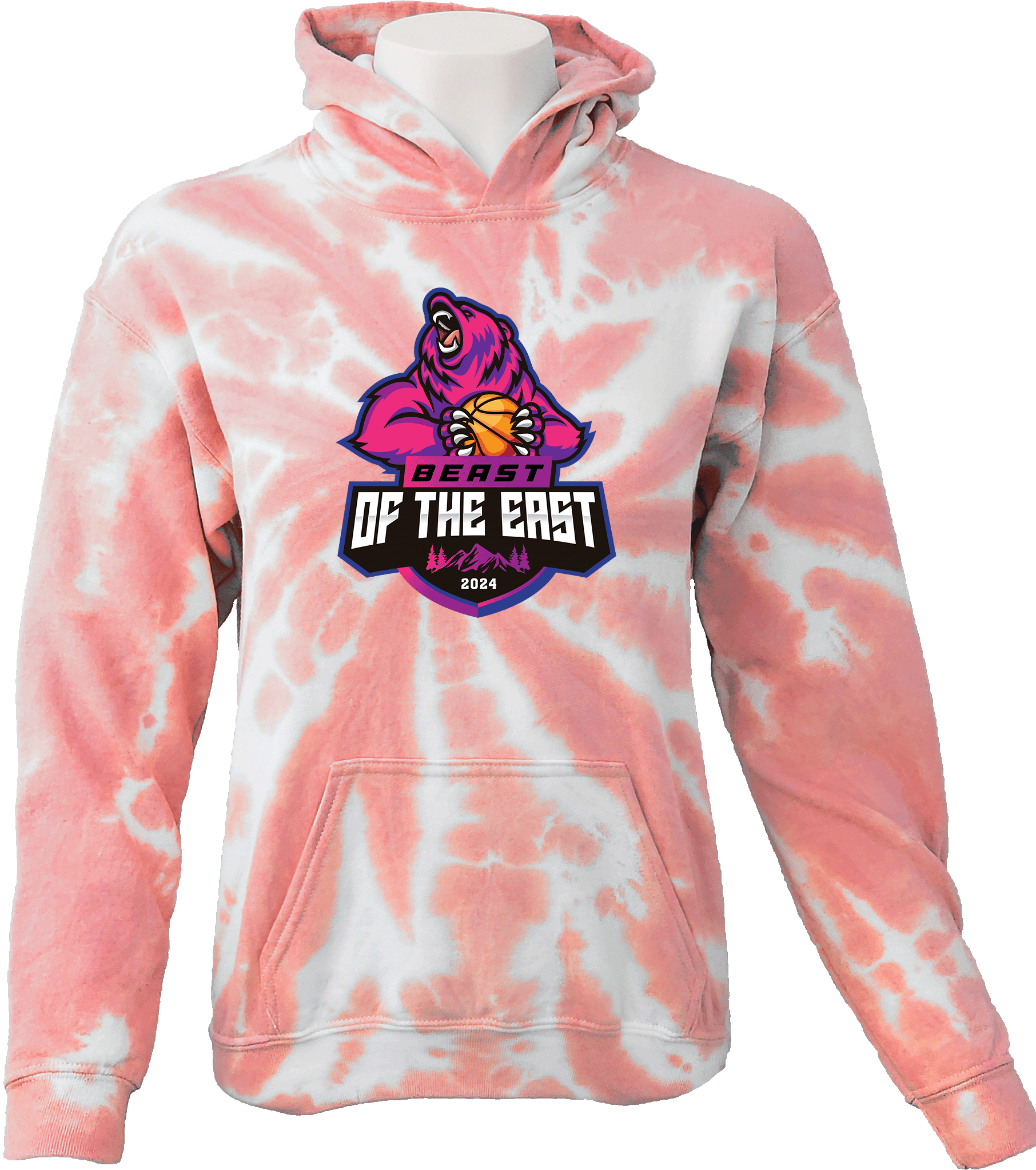 Tie-Dye Hoodies - 2024 Beast Of The East