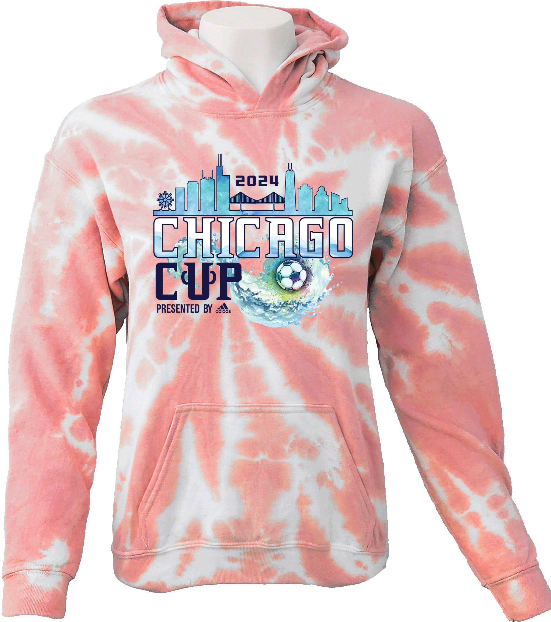 Tie-Dye Hoodies - 2024 Chicago Cup