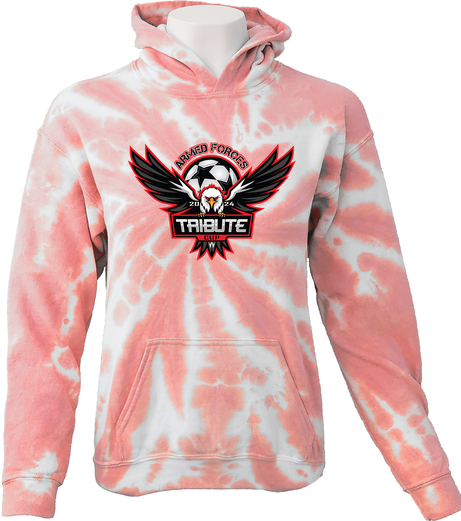 Tie-Dye Hoodies - 2024 Armed Forces Tribute Cup