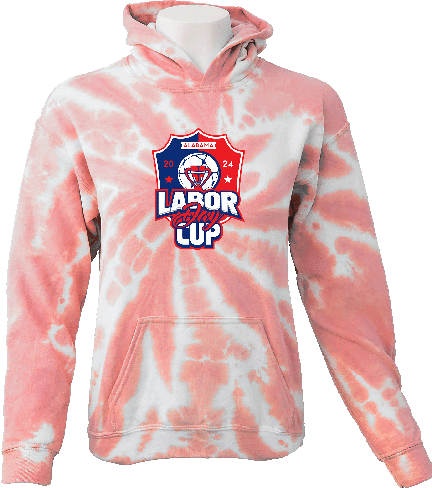 Tie-Dye Hoodies - 2024 Alabama Labor Day Cup