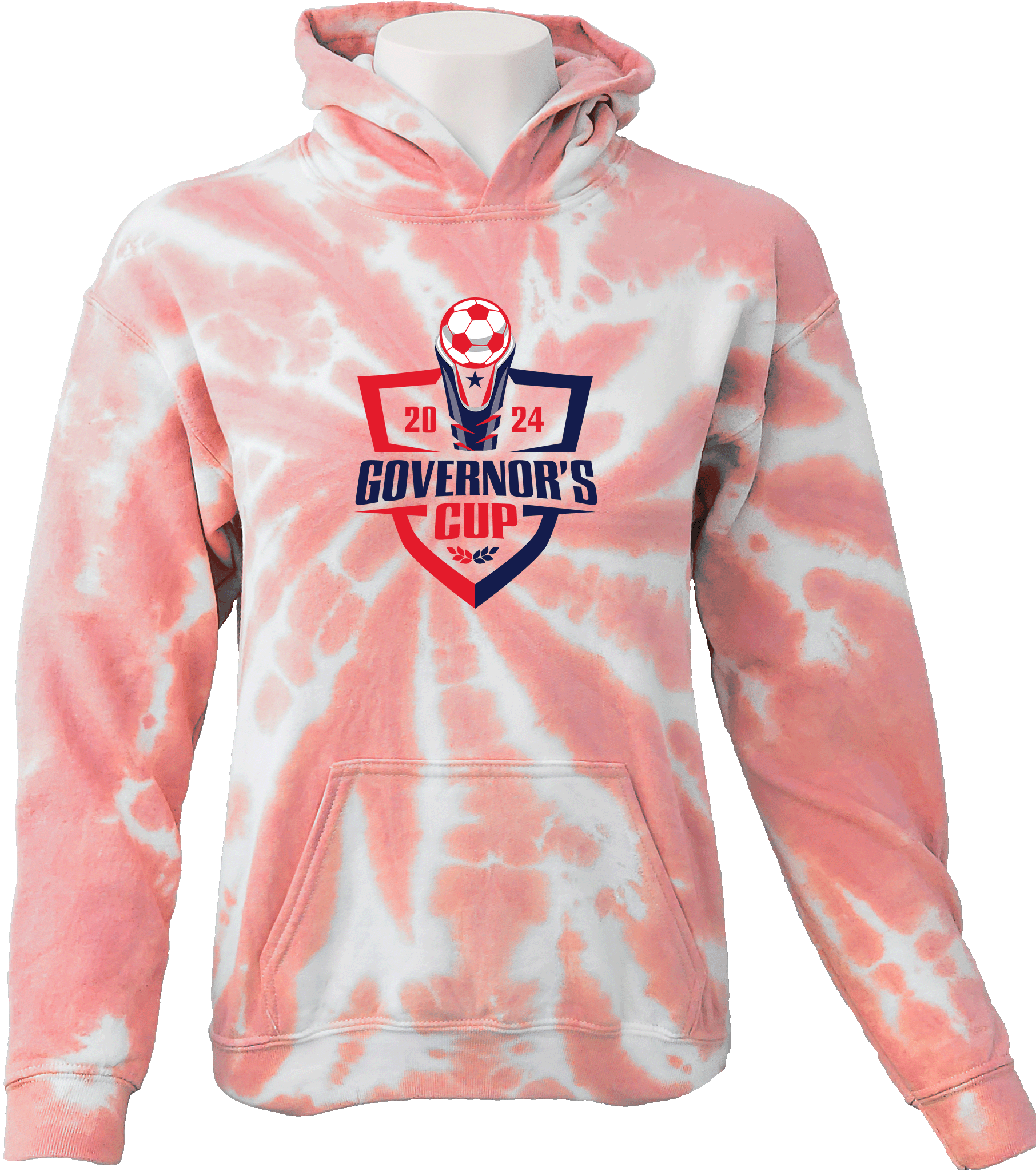 Tie-Dye Hoodies - 2024 Governor's Cup