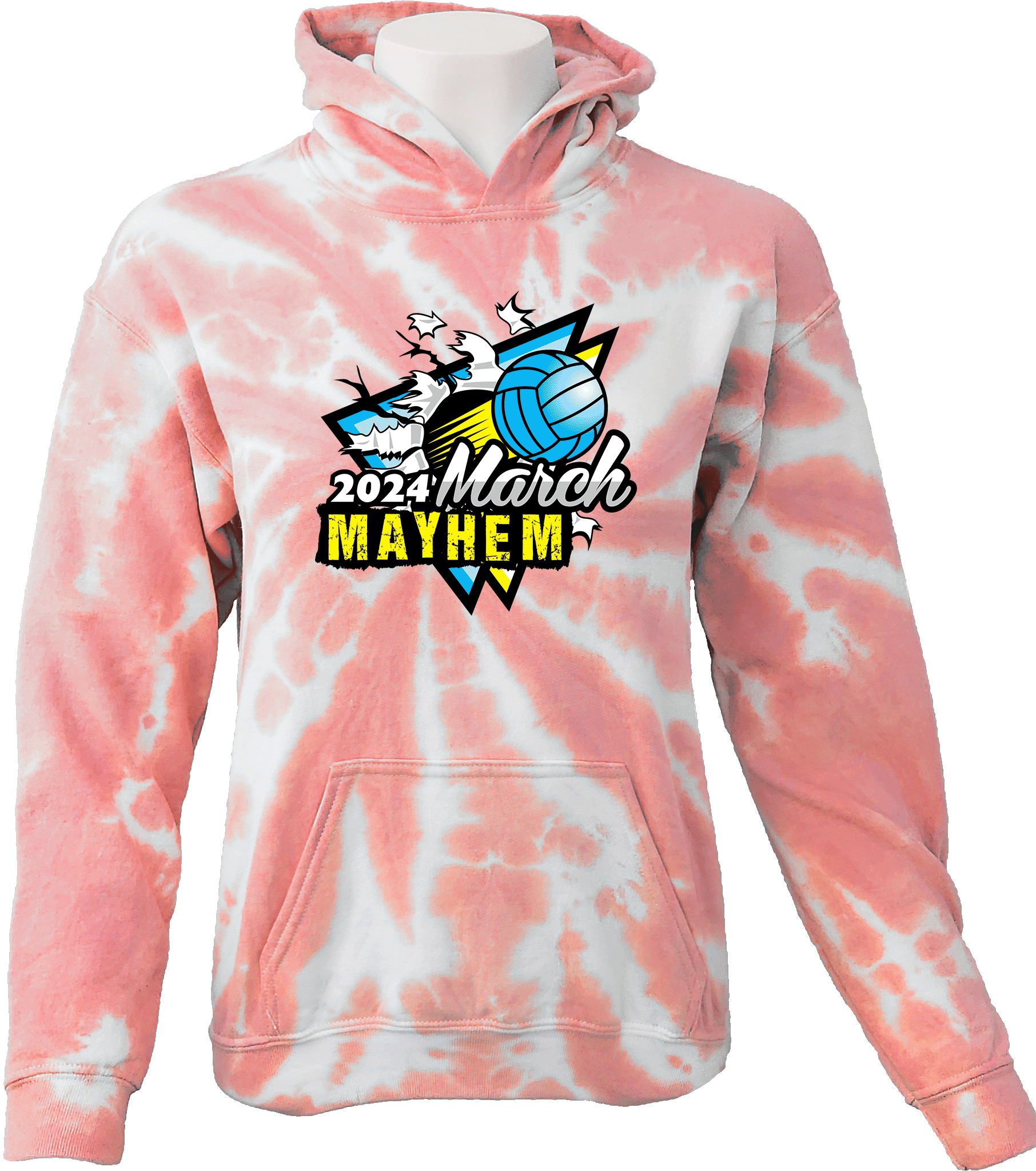 Tie-Dye Hoodies - 2024 March Mayhem