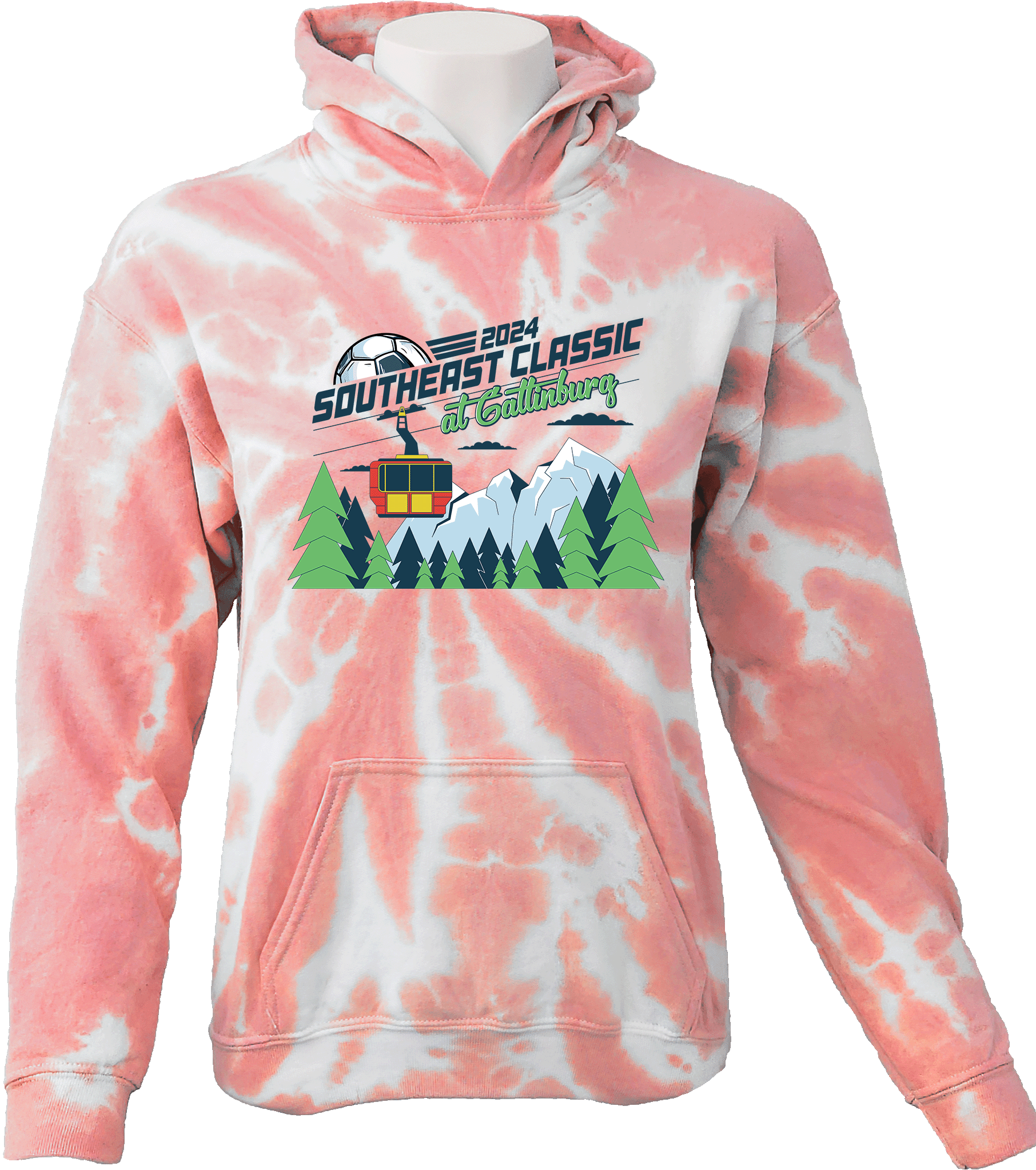 Tie-Dye Hoodies - 2024 Southeast Classic At Gatlinburg