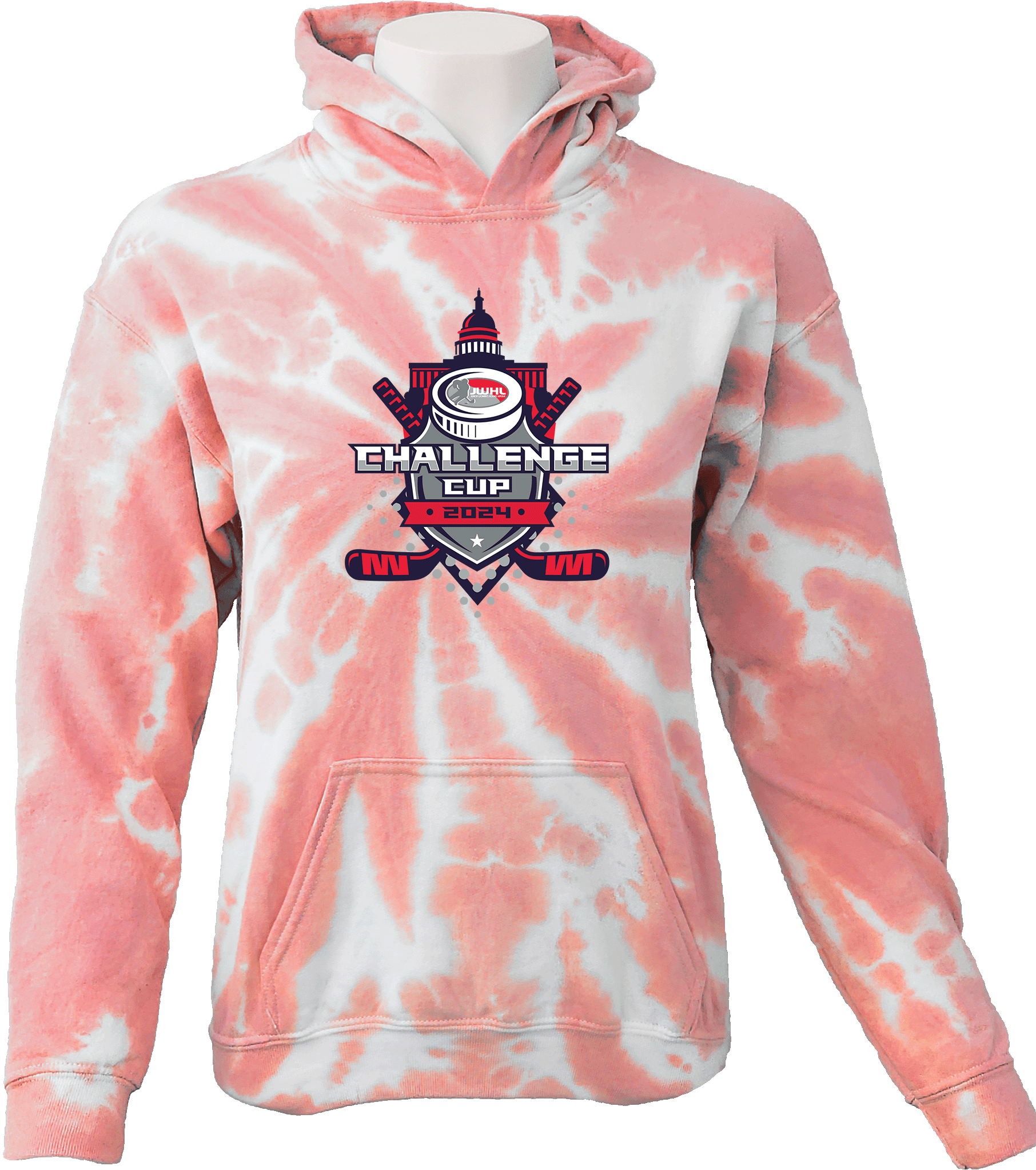 Tie-Dye Hoodies - 2024 JWHL Challenge Cup