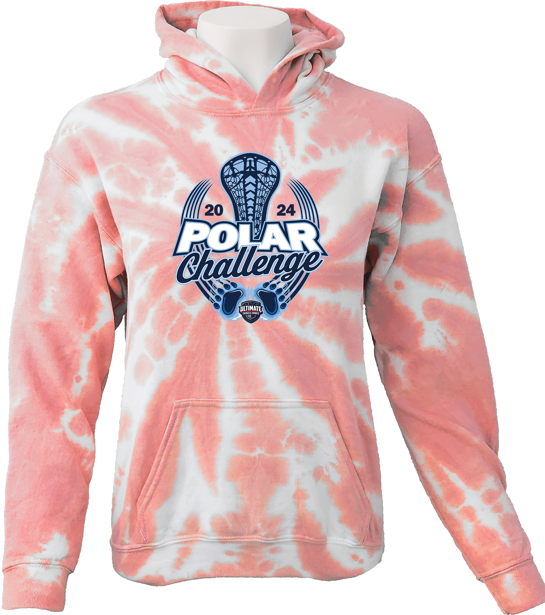 Tie-Dye Hoodies - 2024 Polar Challenge