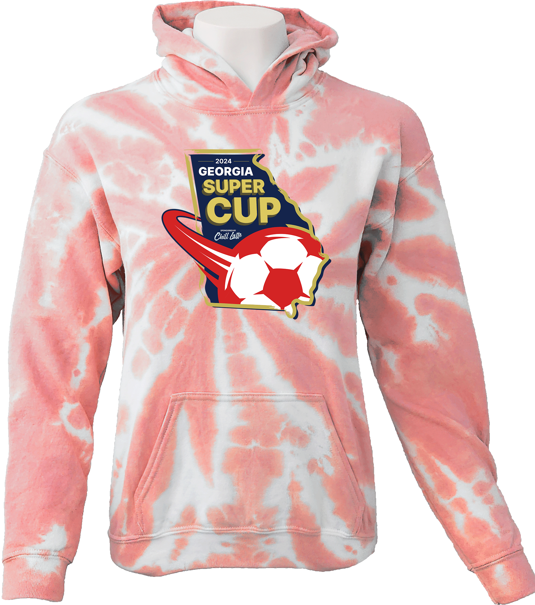 Tie-Dye Hoodies - 2024 Georgia Super Cup