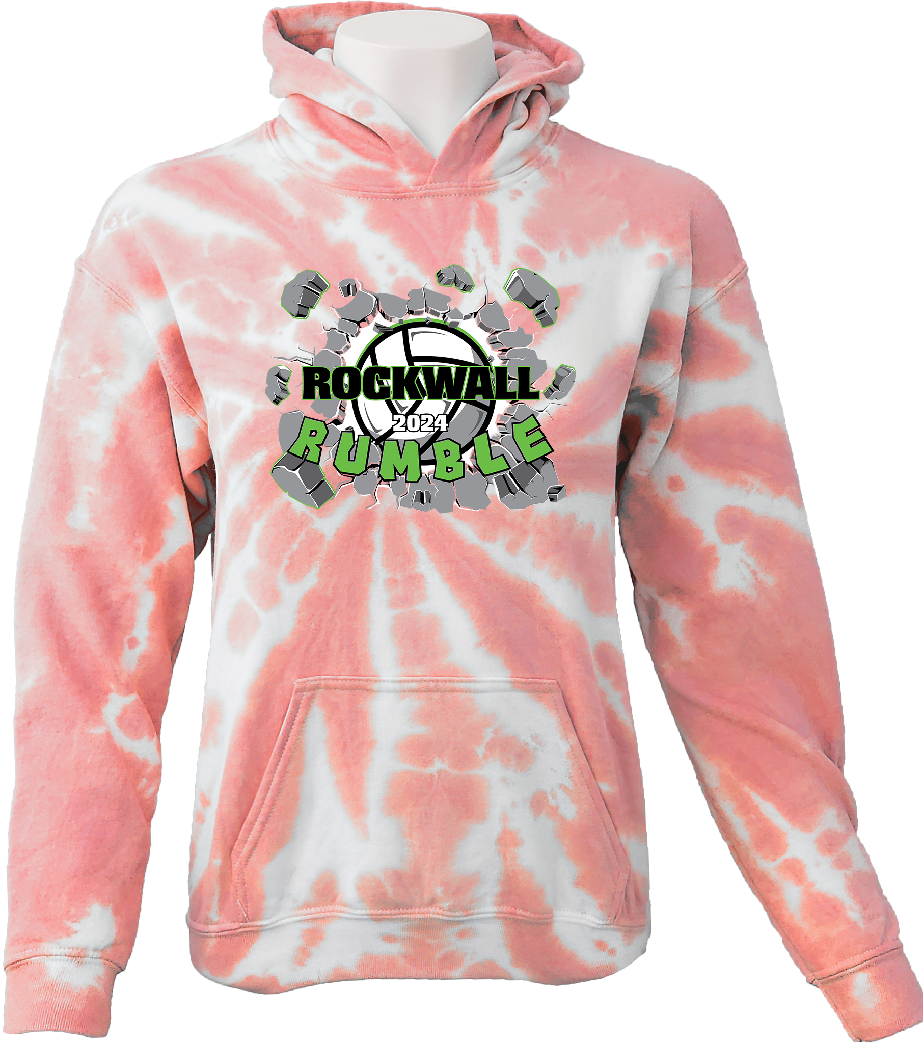 Tie-Dye Hoodies - 2024 Rockwall Rumble