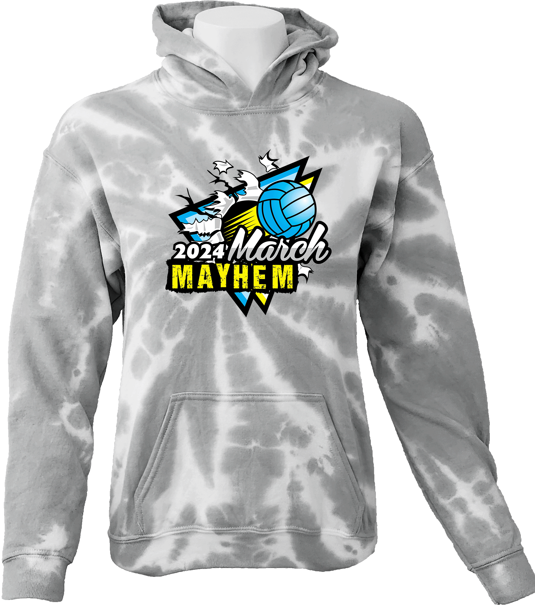 Tie-Dye Hoodies - 2024 March Mayhem