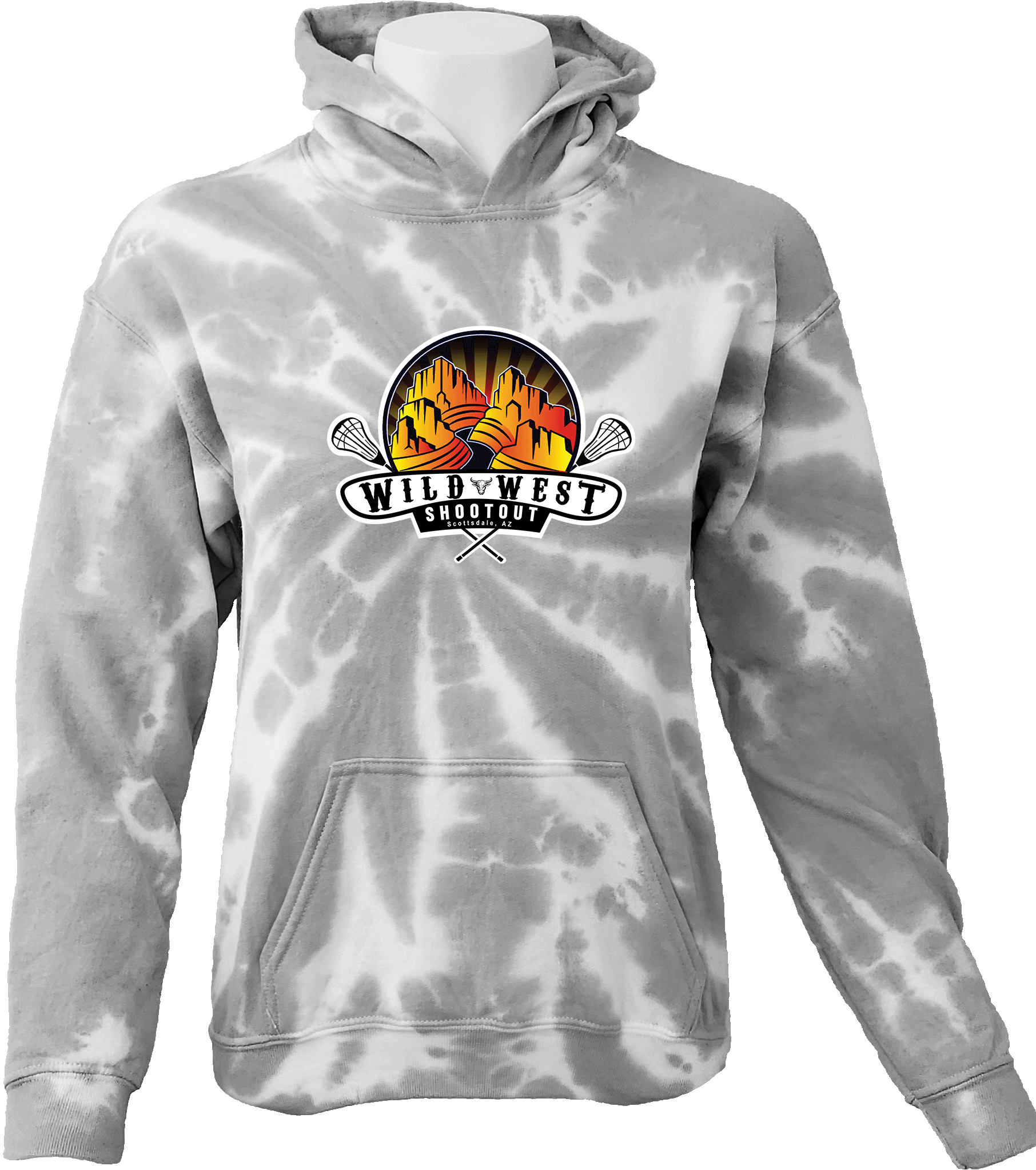 Tie-Dye Hoodies - 2024 Wild West Shootout