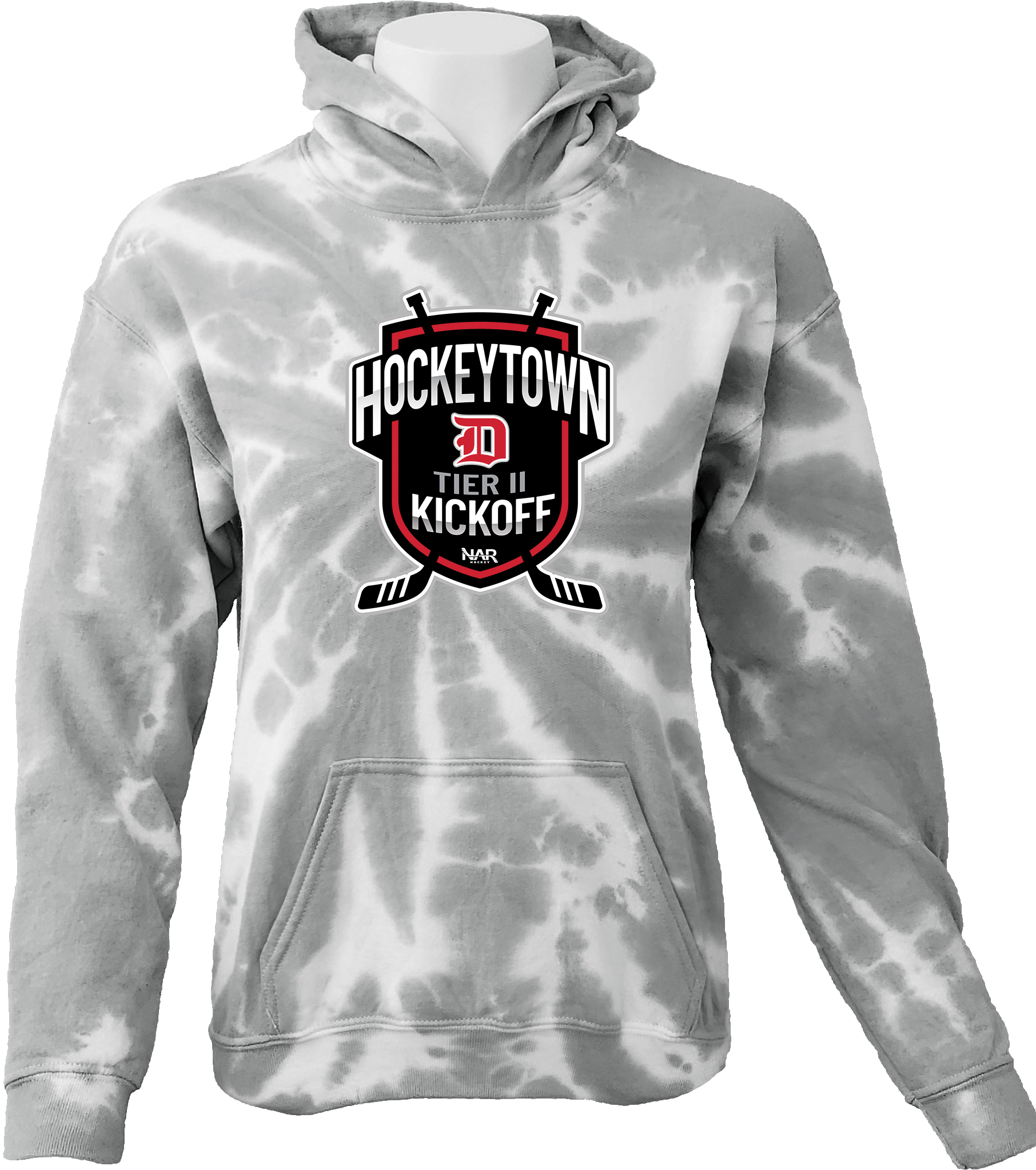 Tie-Dye Hoodies - 2024 HockeyTown Tier II Fall Kick-Off