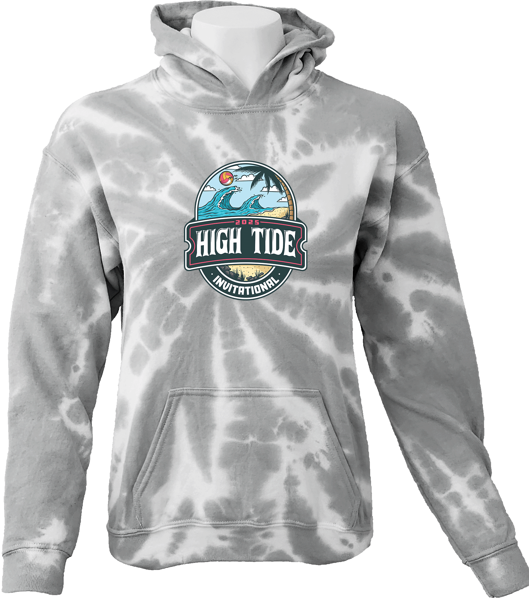 Tie-Dye Hoodies - 2025 High Tide Invitational