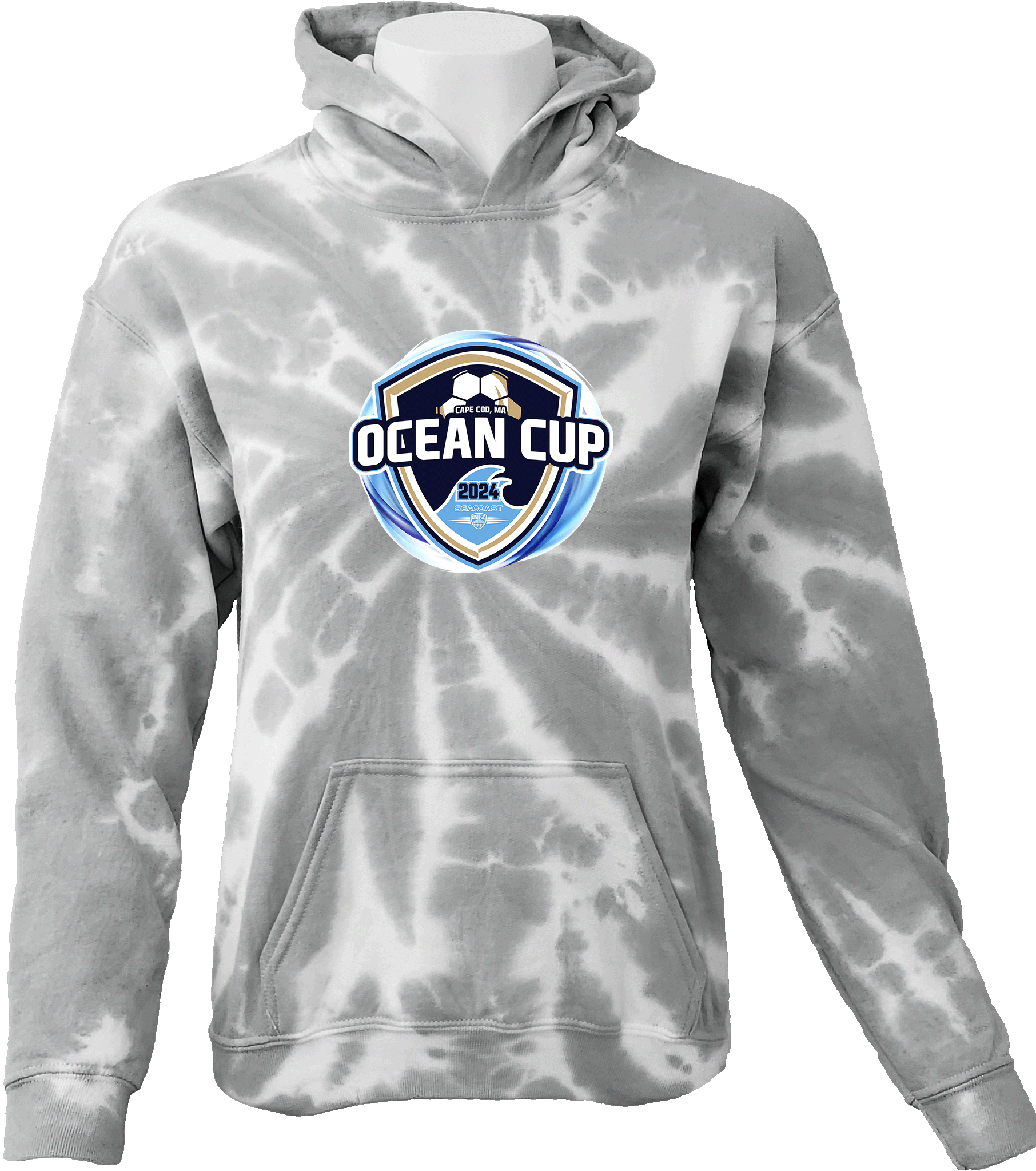 Tie-Dye Hoodies - 2024 Seacoast Ocean Cup