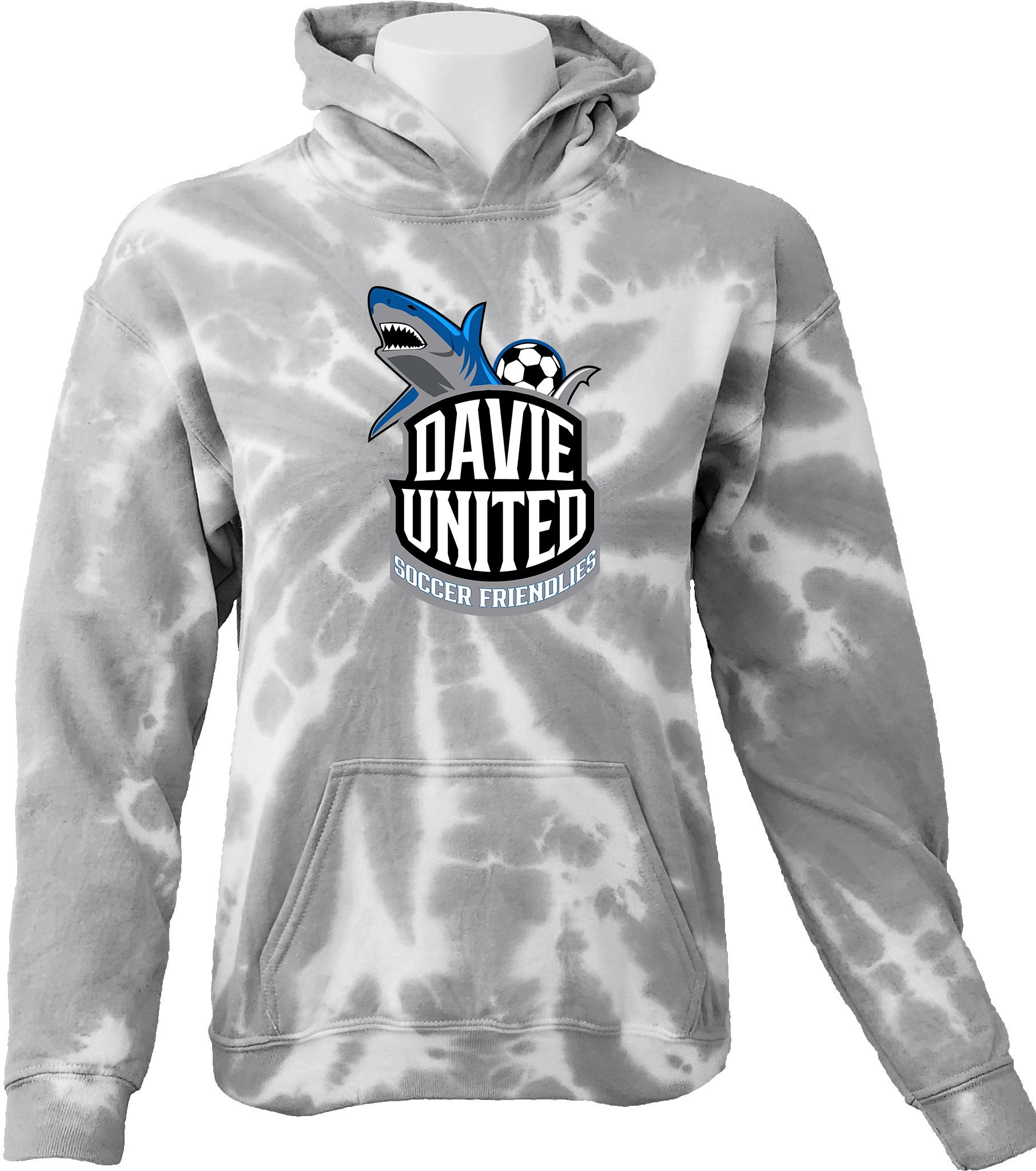 Tie-Dye Hoodies - 2024 Davie United Soccer Friendlies