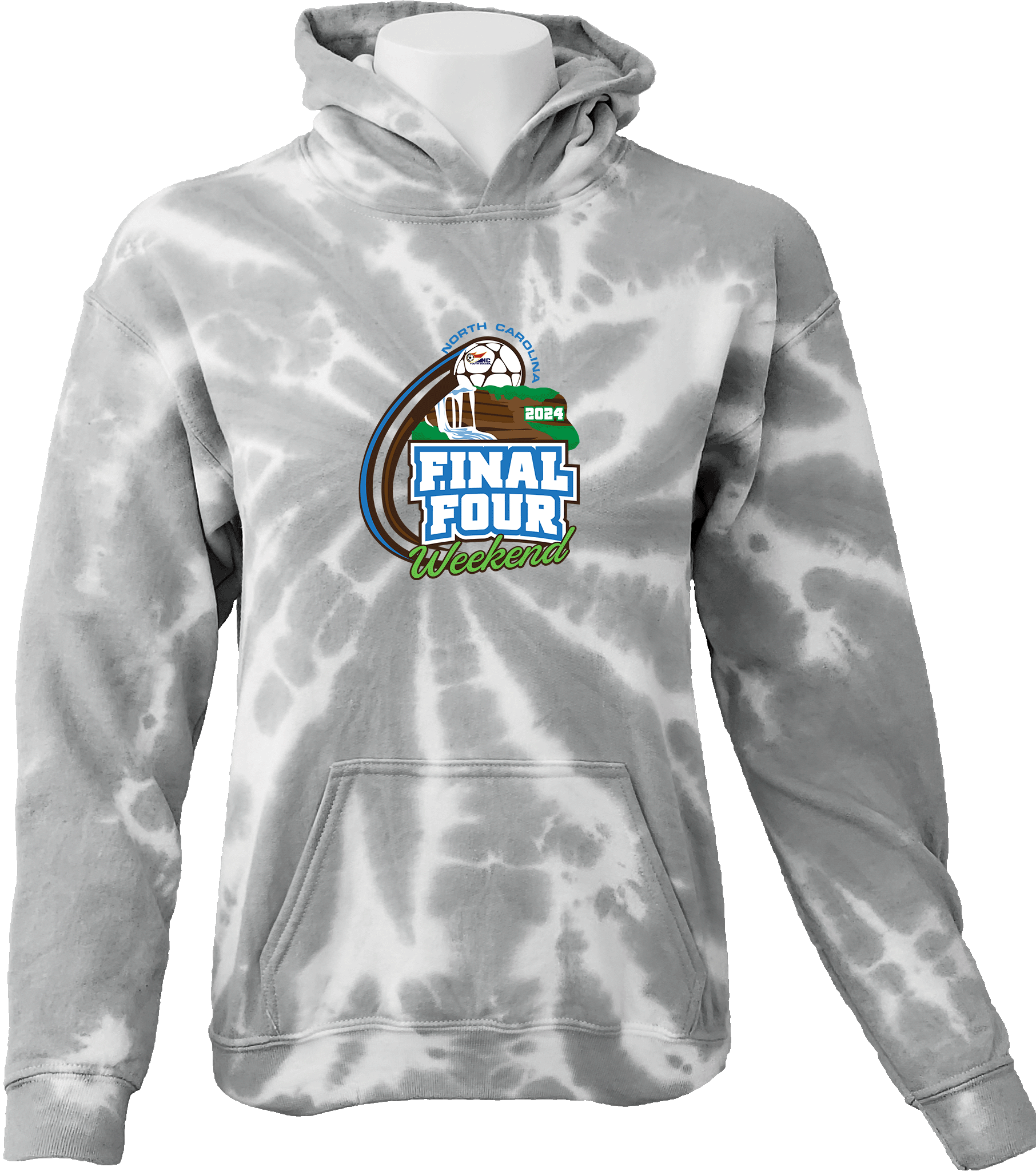 Tie-Dye Hoodies - 2024 USYS NC State Cup Fall Finals