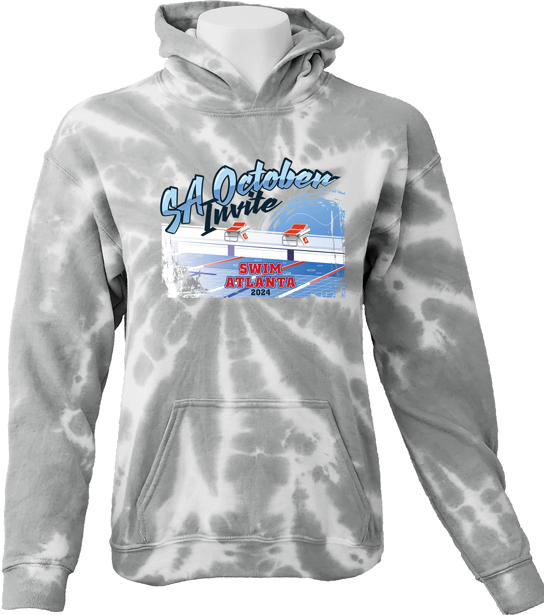 Tie-Dye Hoodies - 2024 Swim Atlanta October Invite