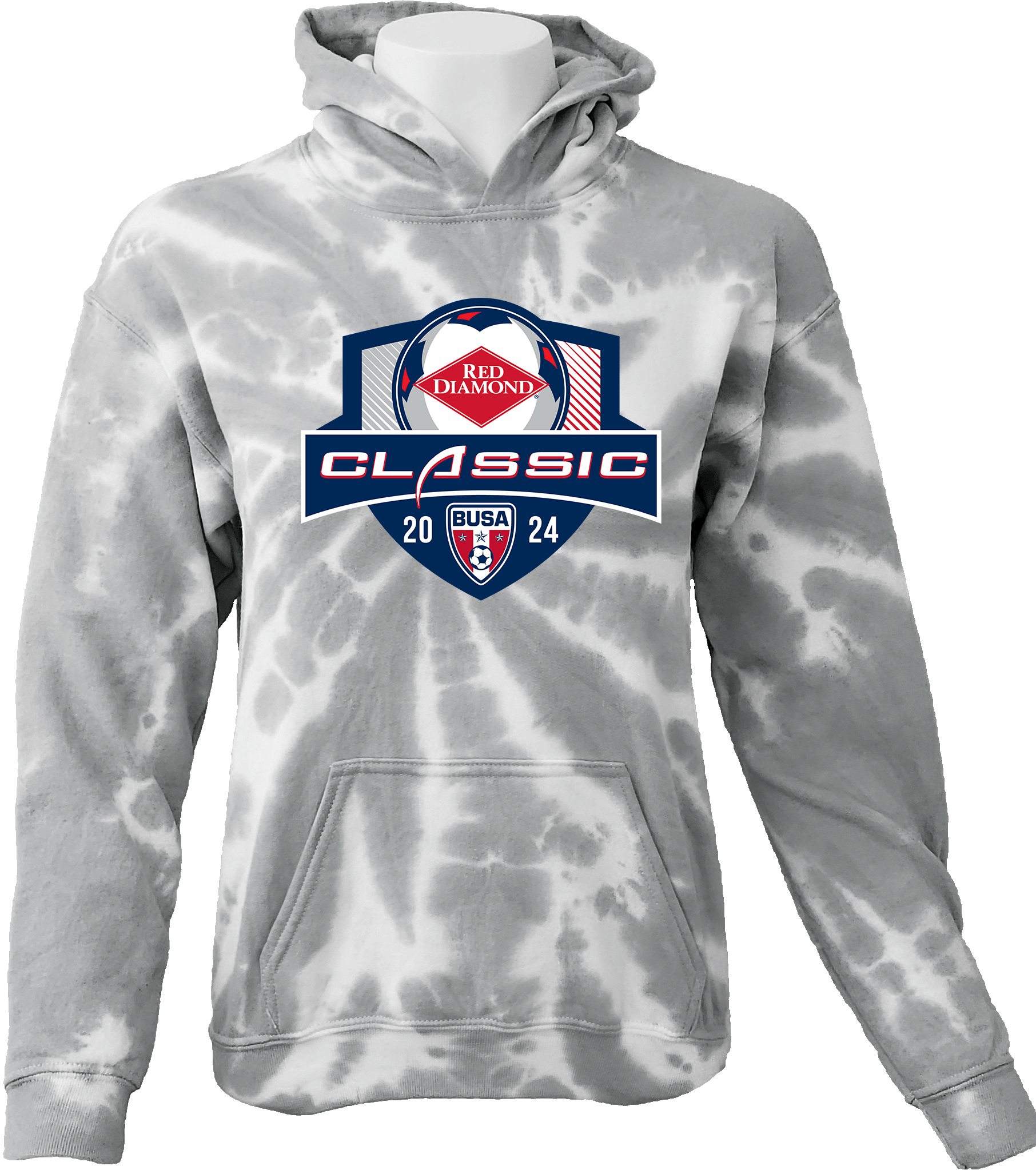 Tie-Dye Hoodies - 2024 Red Diamond Classic