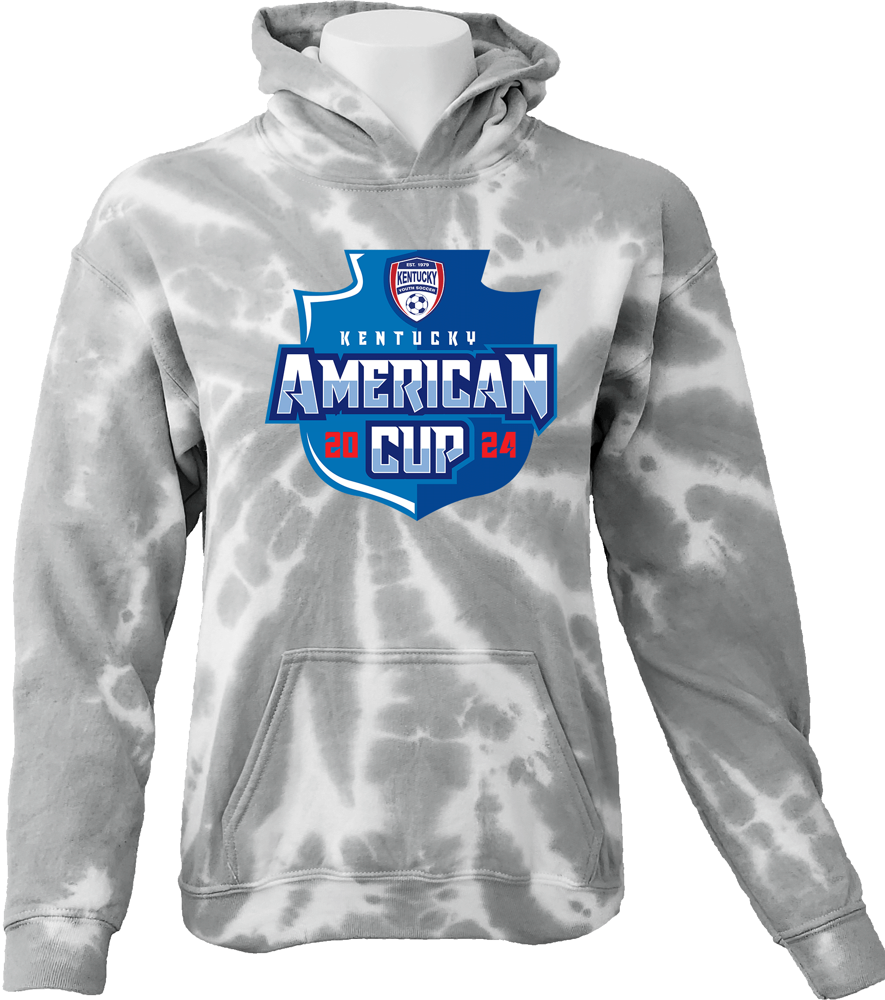 Tie-Dye Hoodies - 2024 USYS Kentucky American Cup