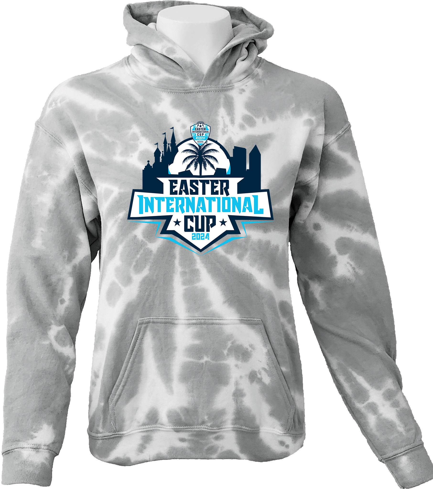 Tie-Dye Hoodies - 2024 Easter International Cup