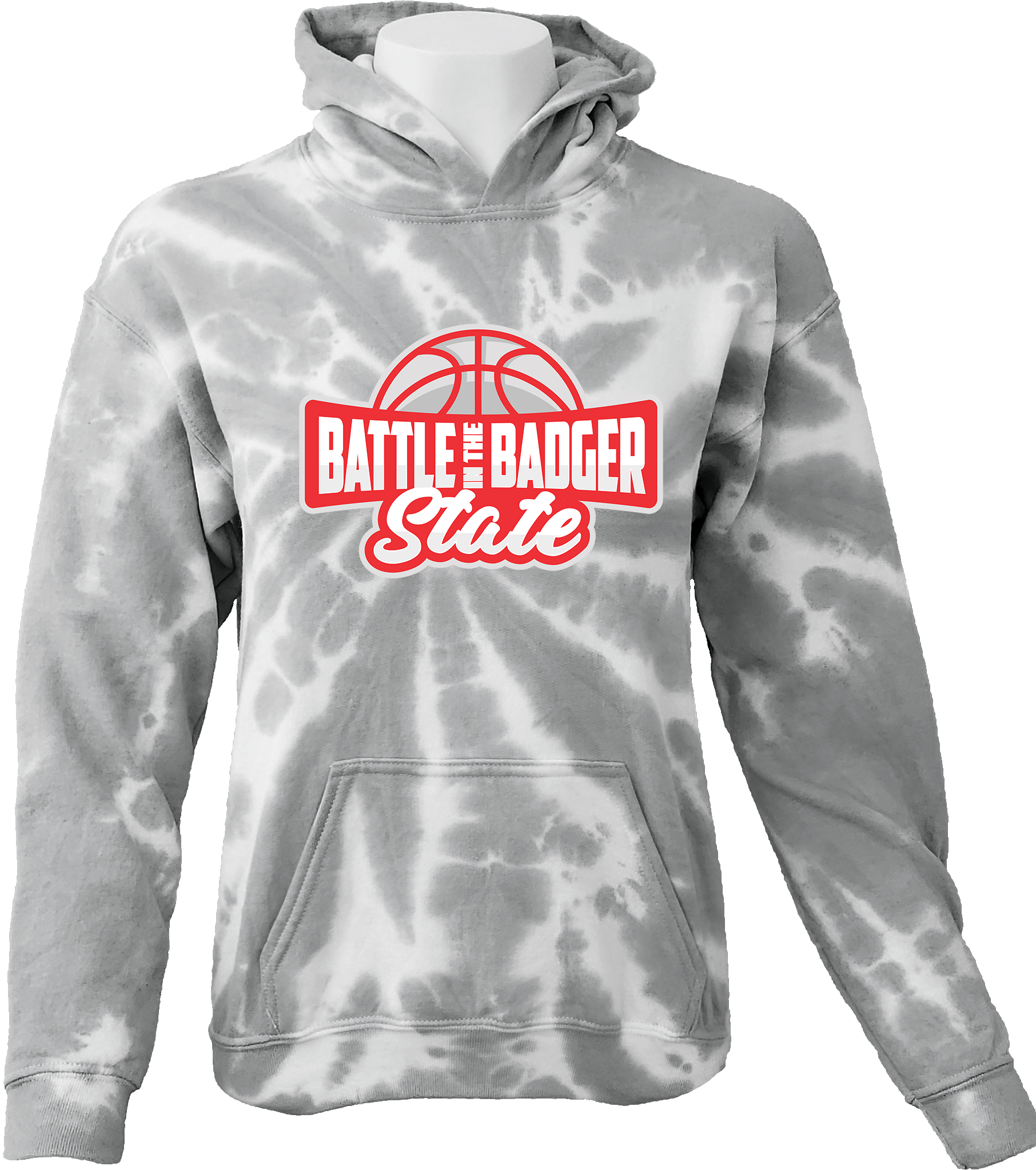 Tie-Dye Hoodies - 2024 Battle In The Badger State