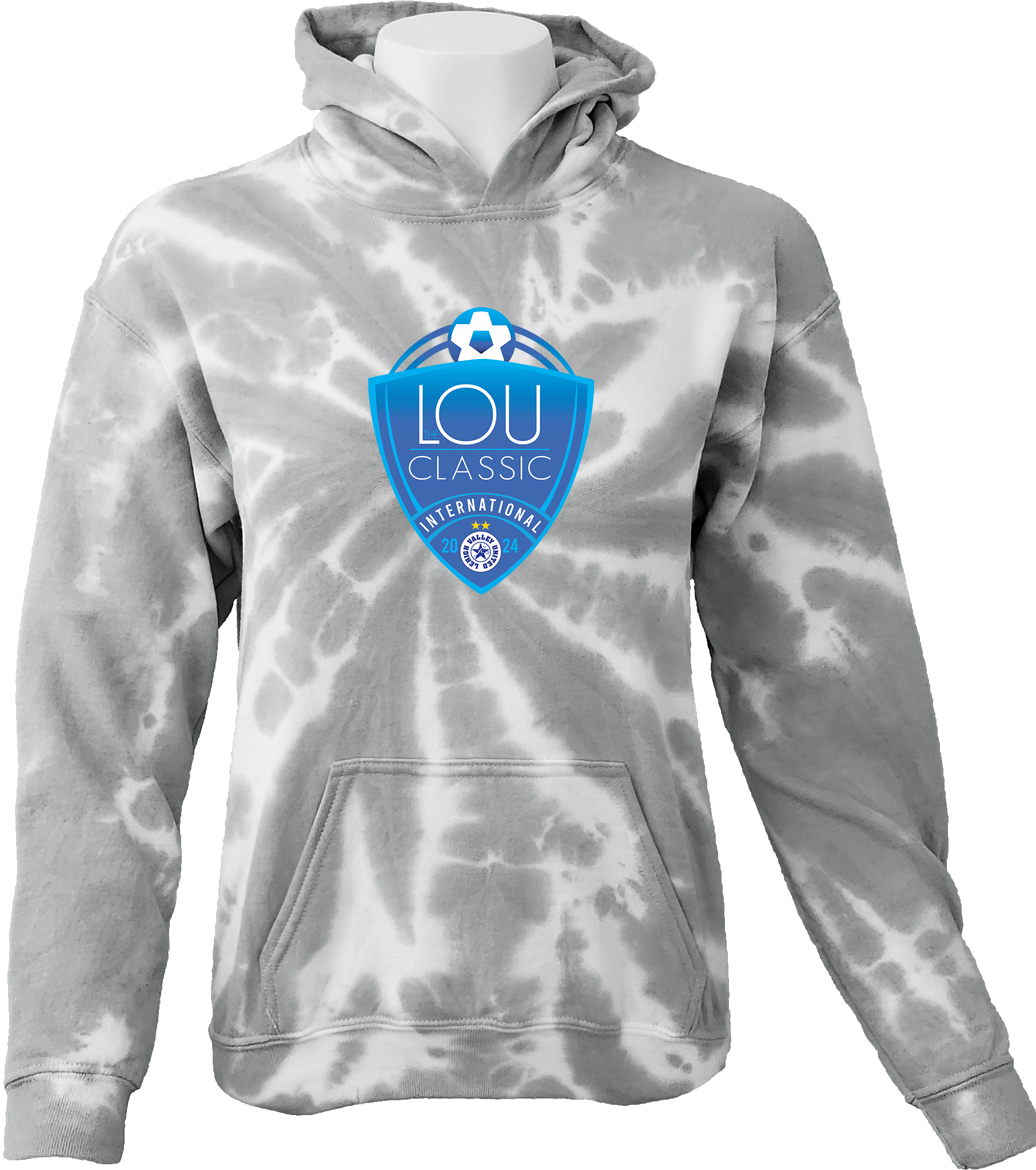 Tie-Dye Hoodies - 2024 The Lou Ramos International Classic - Blue