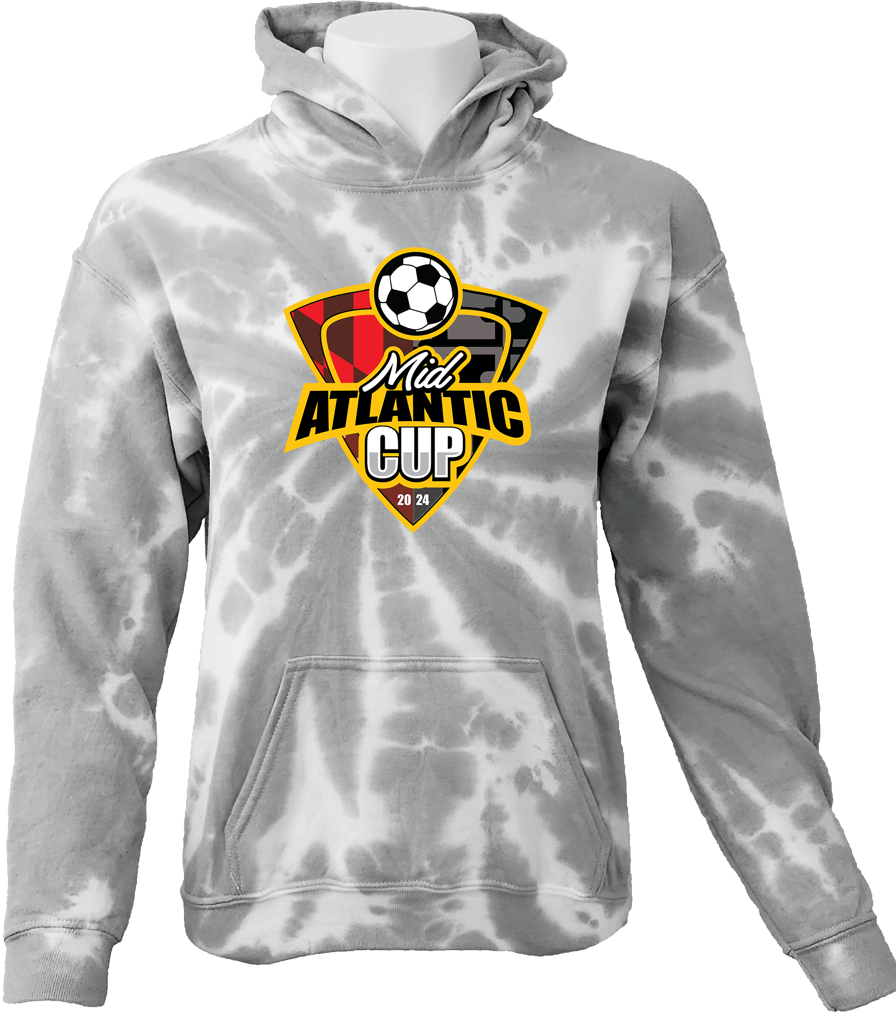 Tie-Dye Hoodies - 2024 Mid-Atlantic Cup