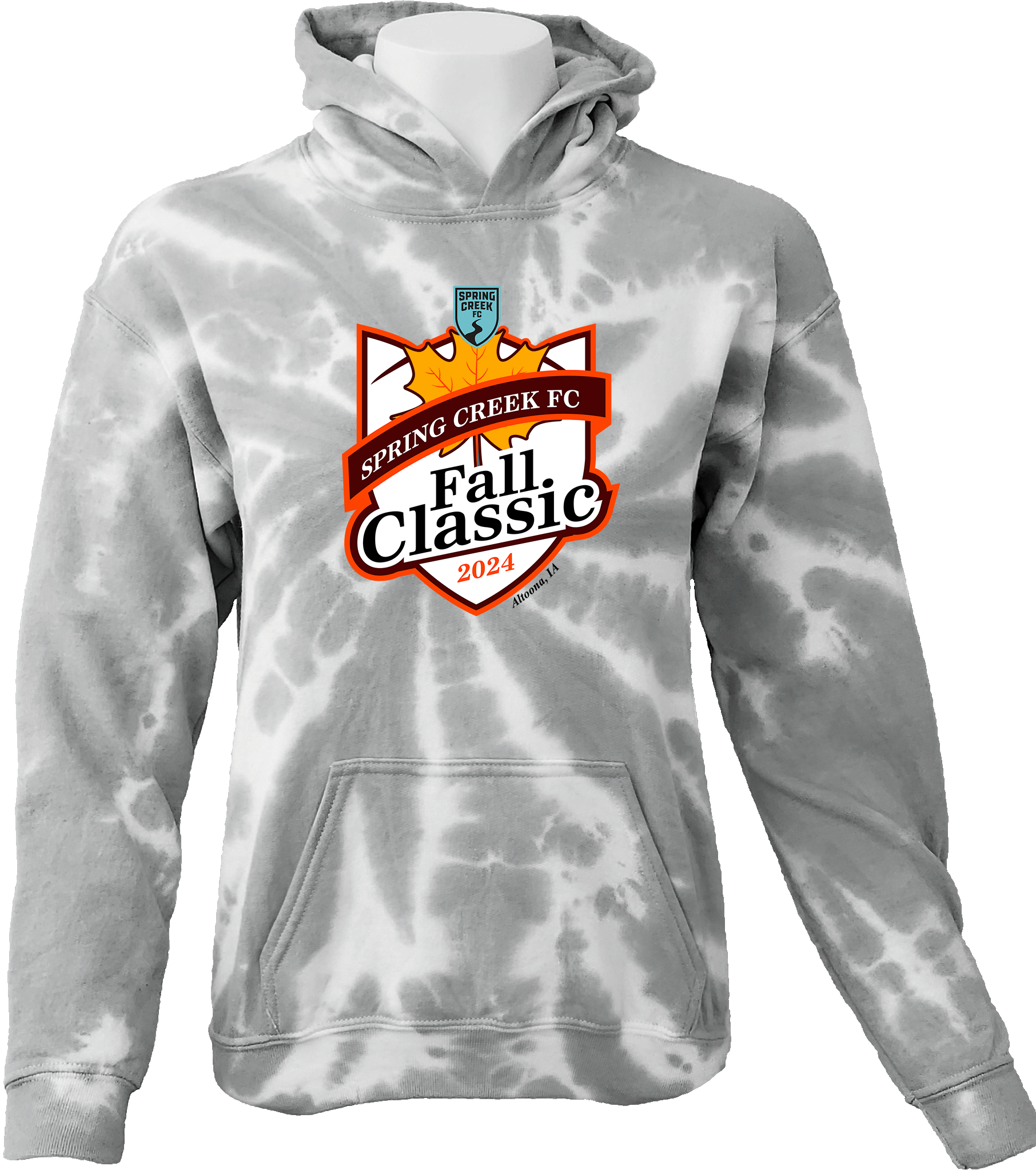 Tie-Dye Hoodies - 2024 Spring Creek FC Fall Classic