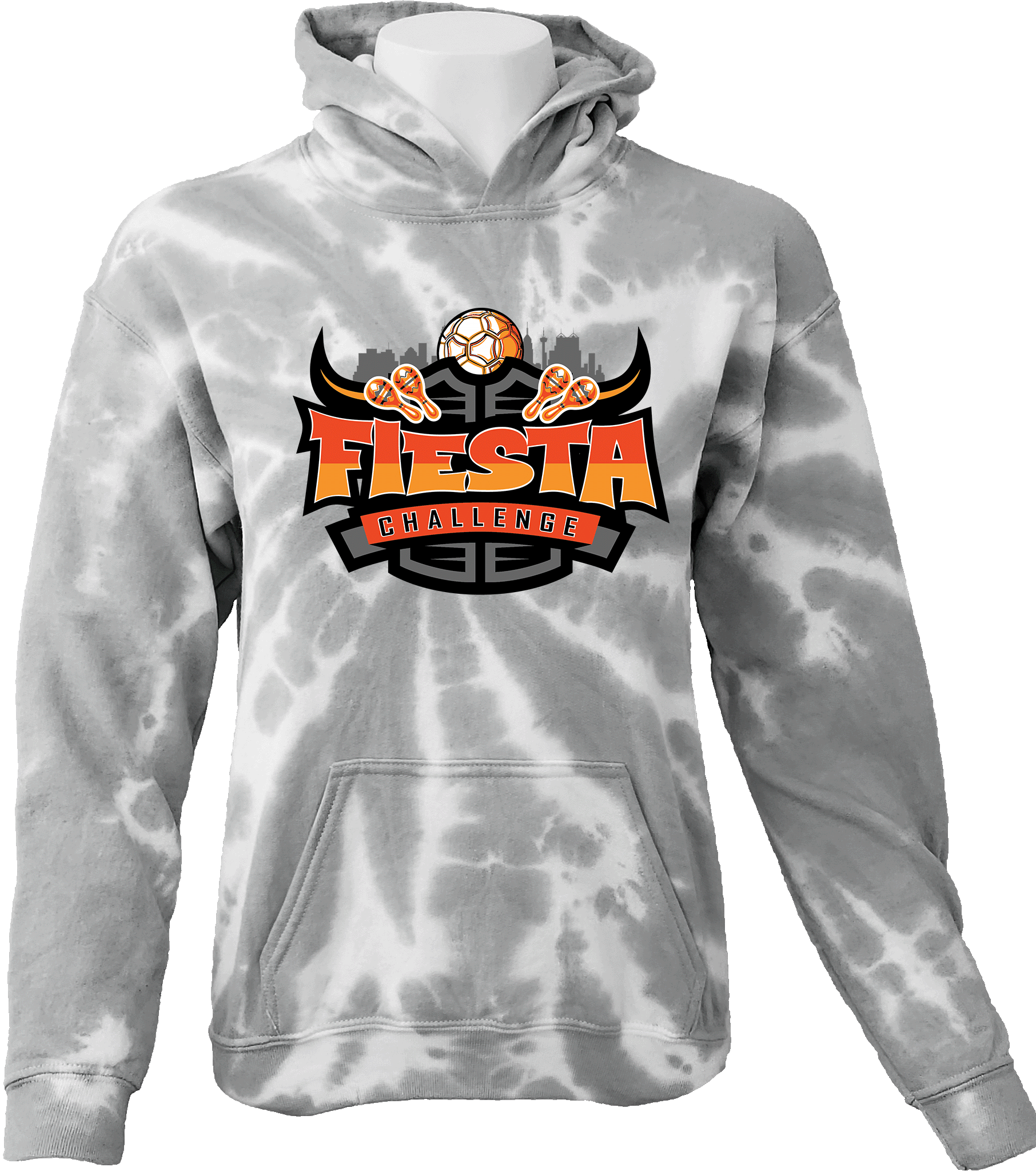 Tie-Dye Hoodies - 2024 Fiesta Challenge