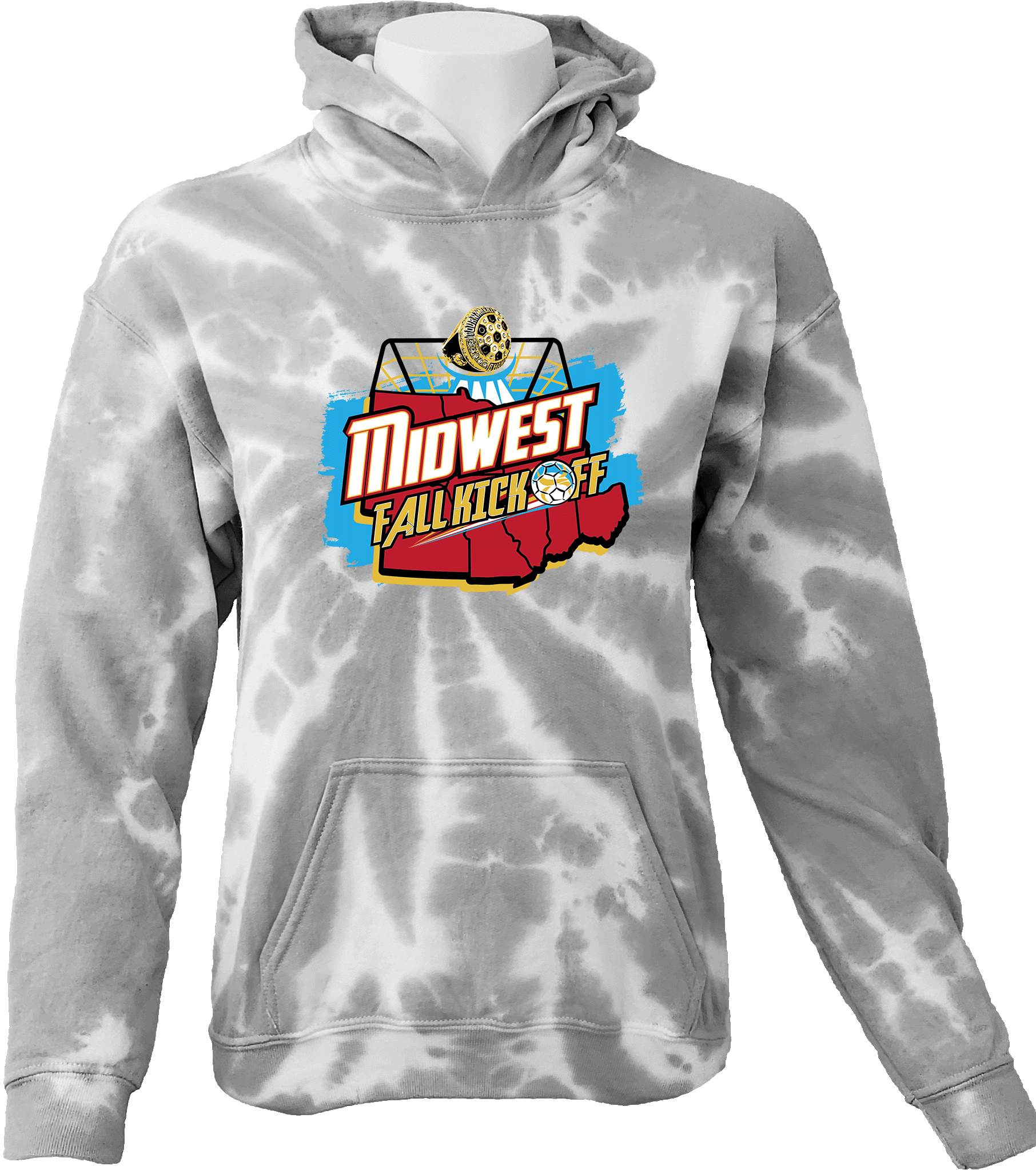 Tie-Dye Hoodies - 2024 Midwest Fall Kickoff