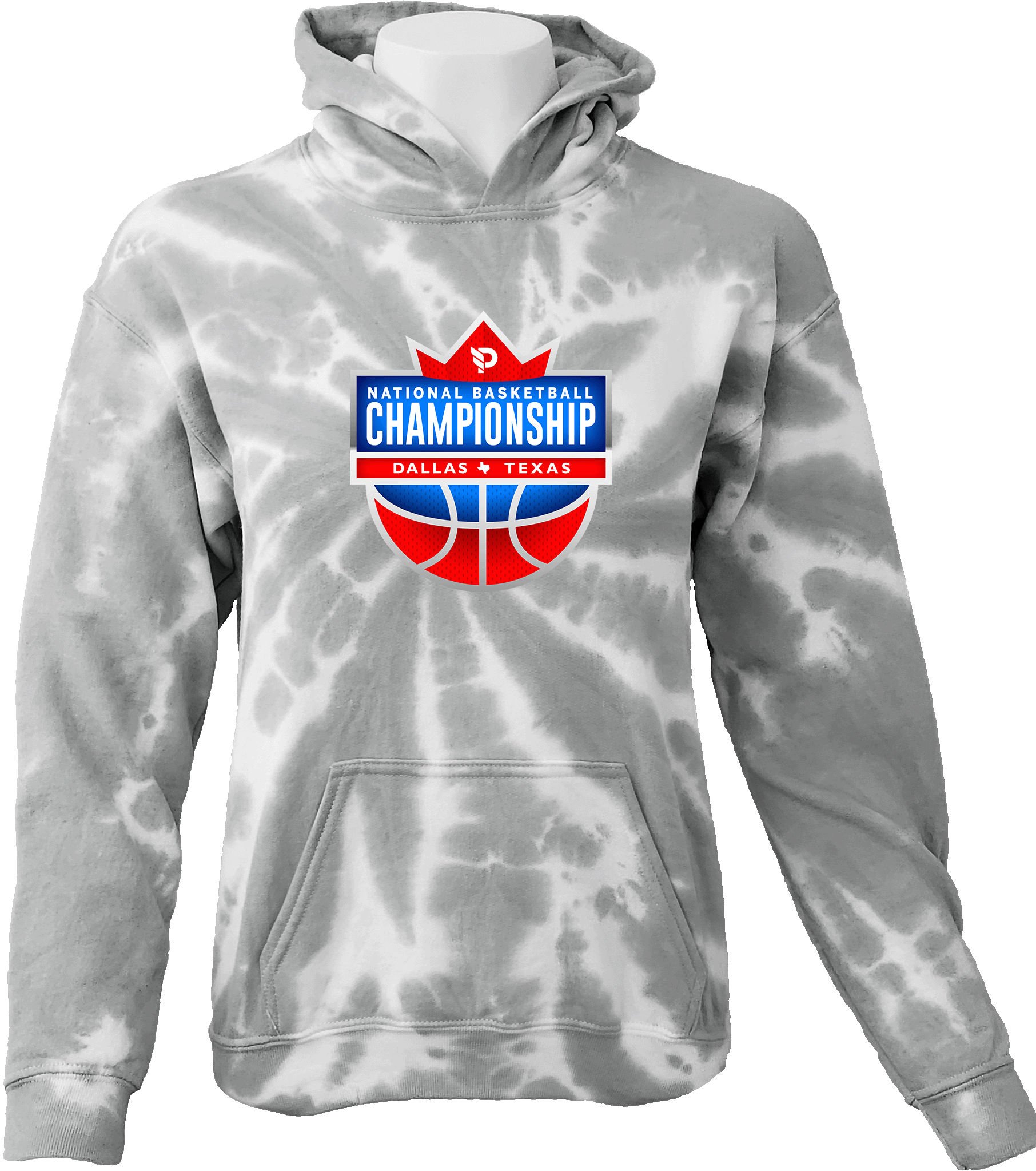 Tie-Dye Hoodies - 2024 National Basketball Championship